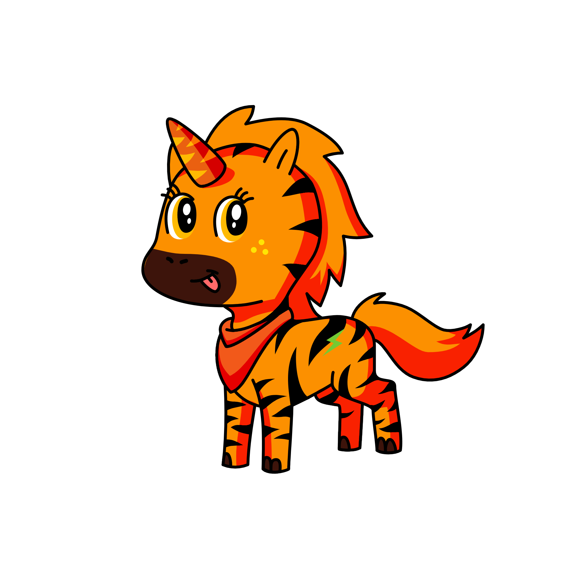 tigre , the unicorn