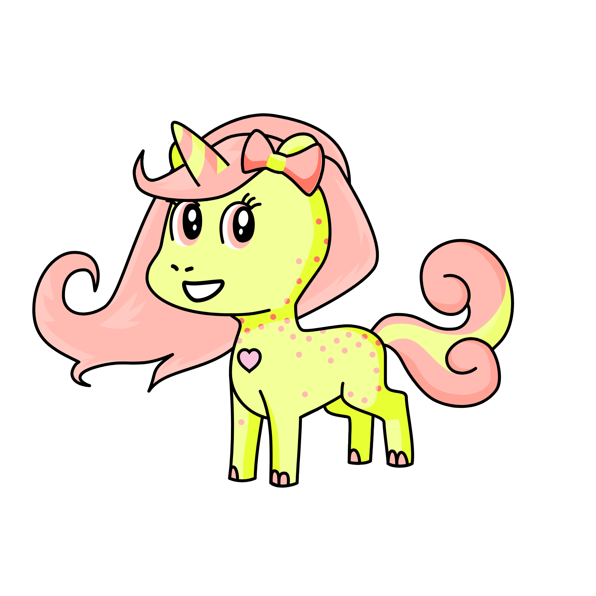 pink lemonade leah, the unicorn