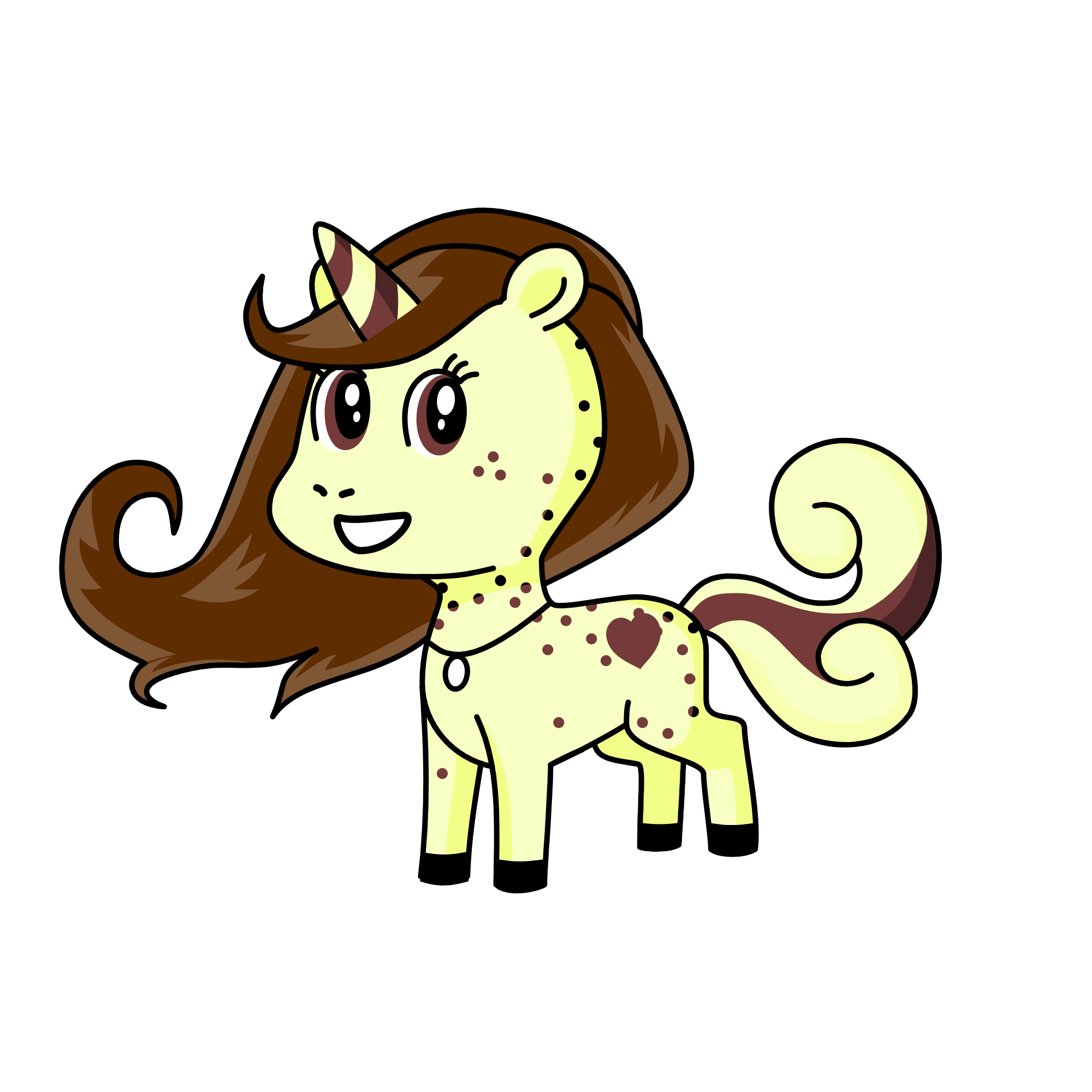 cookie cream claire, the unicorn