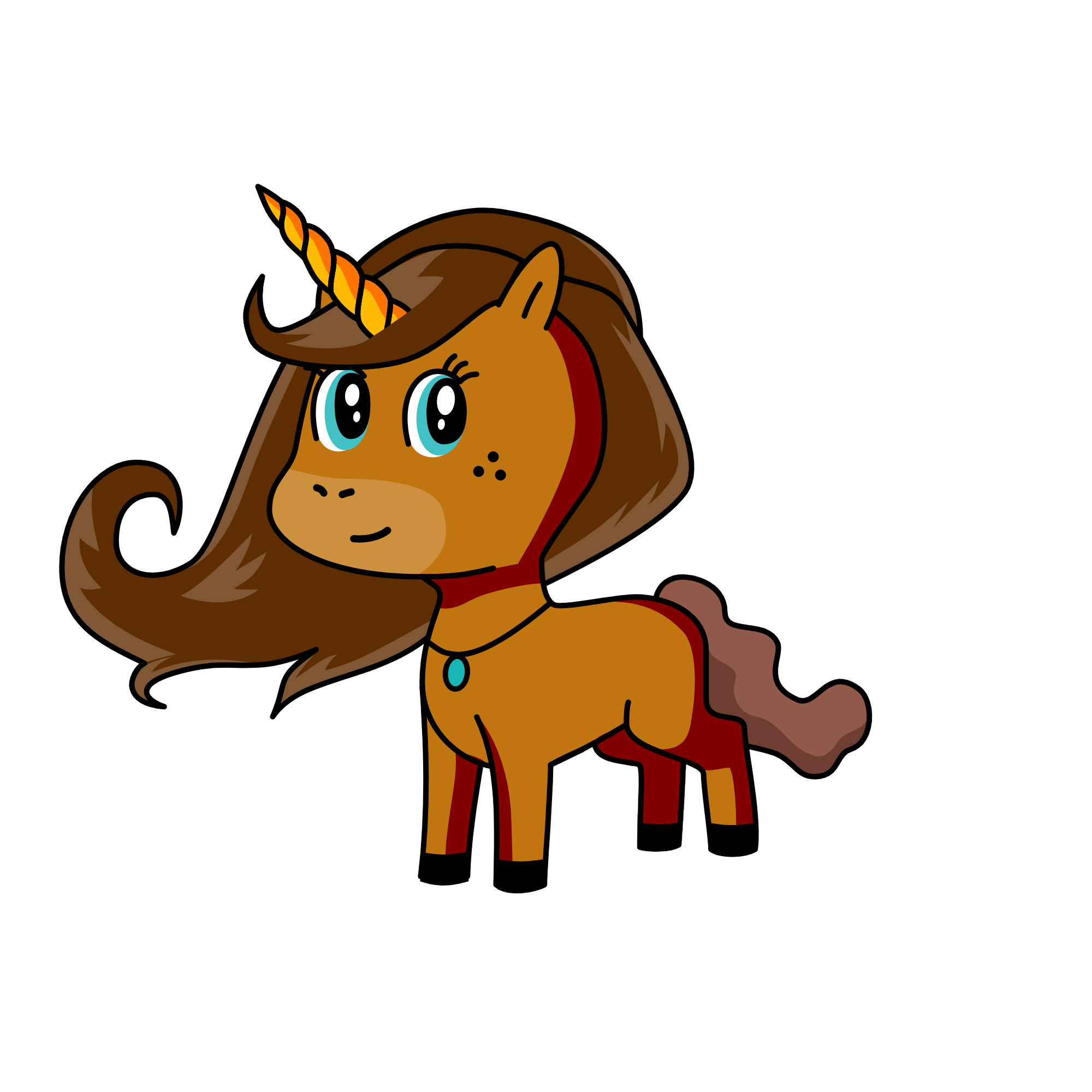 luna#3, the unicorn