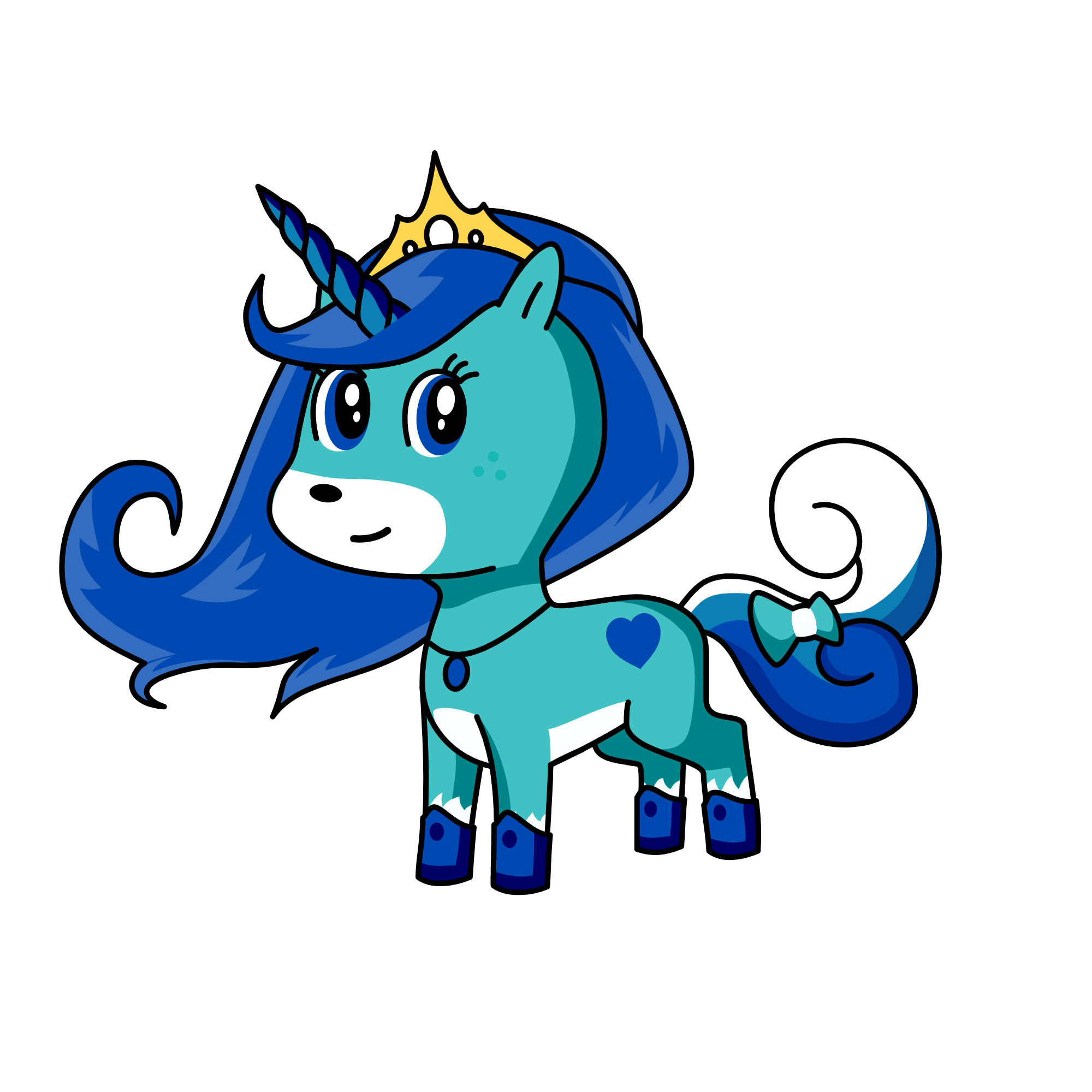 Addison, the unicorn