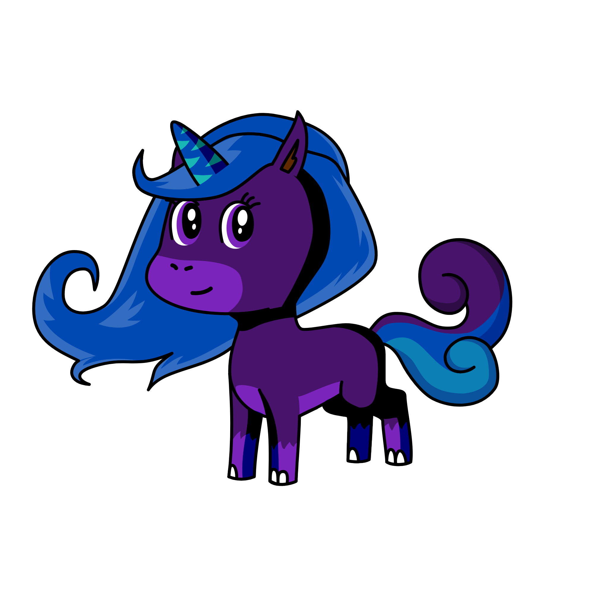Lunarcorn, the unicorn