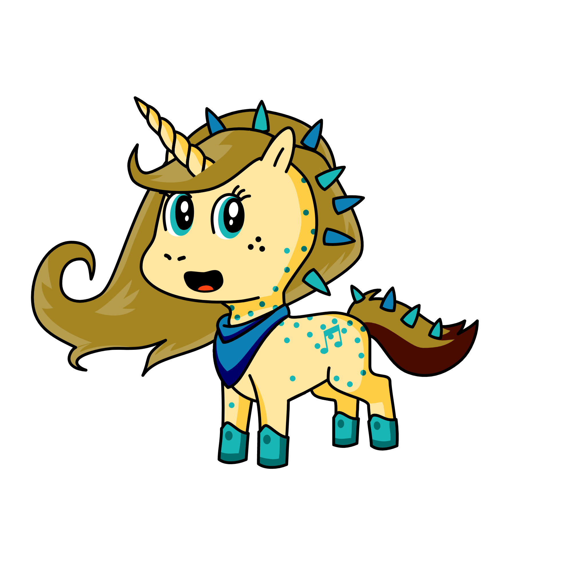 Sara , the unicorn