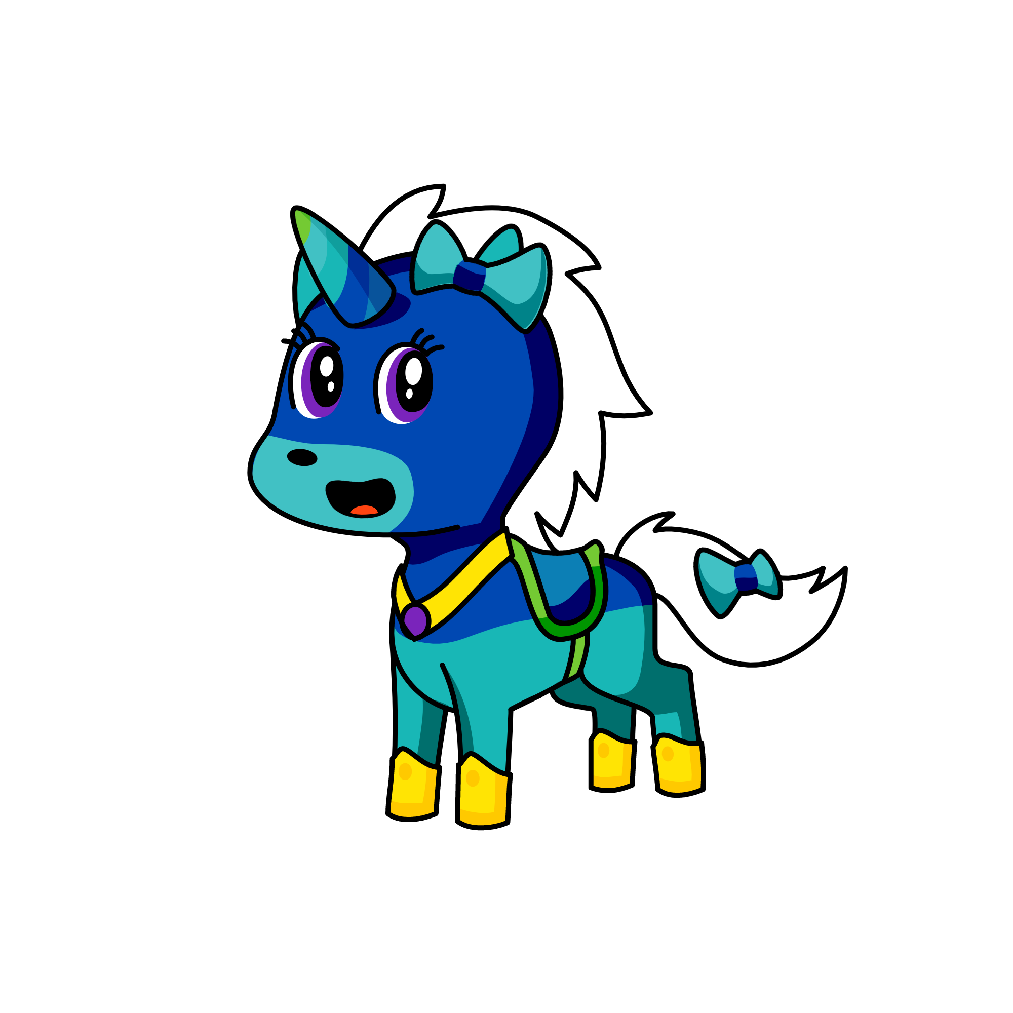 cici, the unicorn