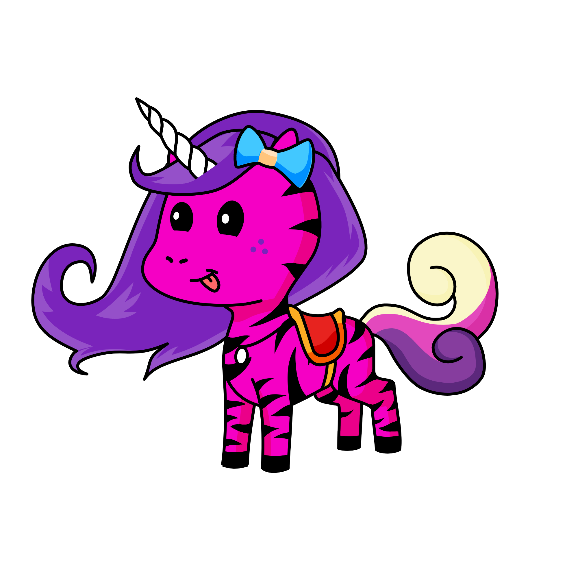 Sandy, the unicorn