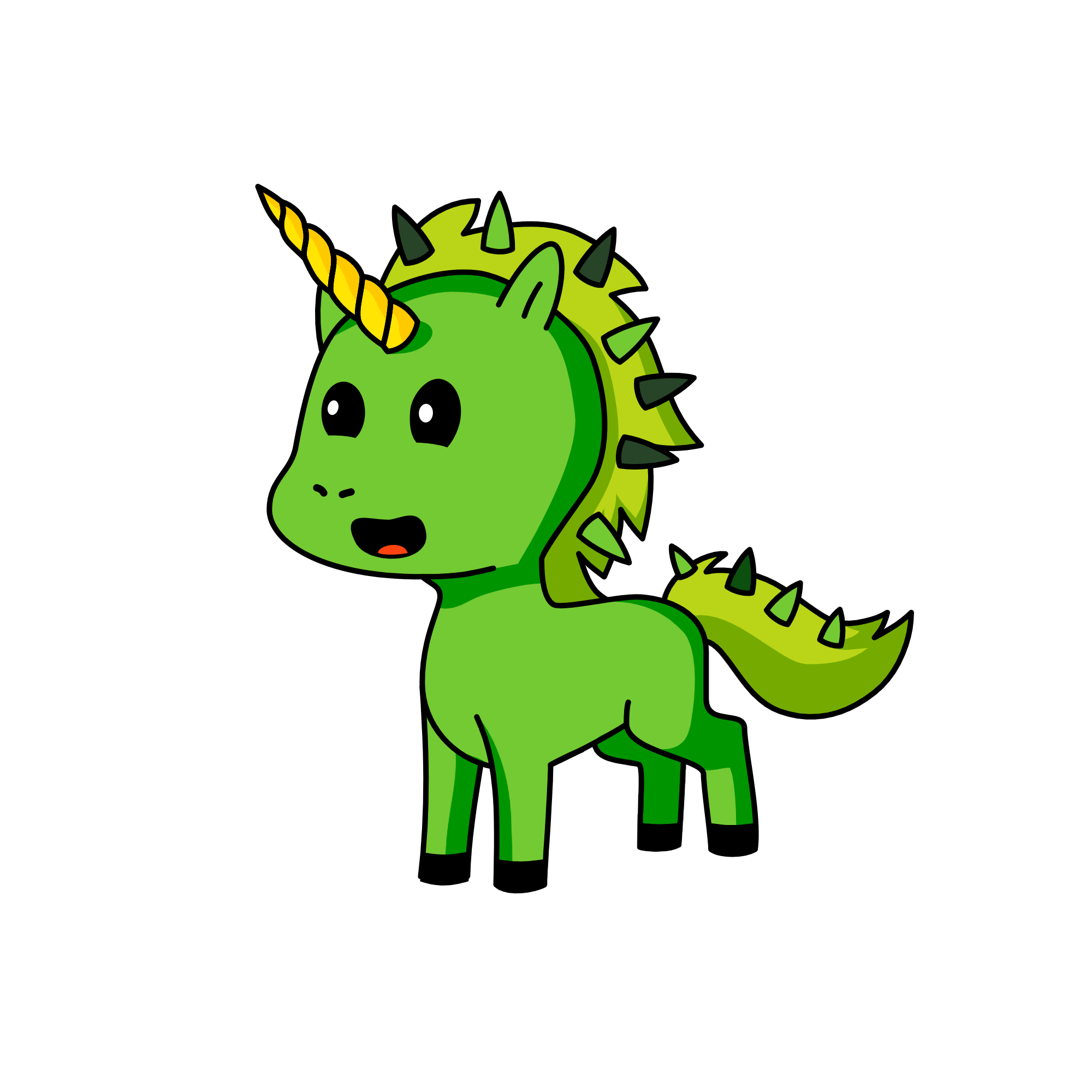 Forest Tail, the unicorn