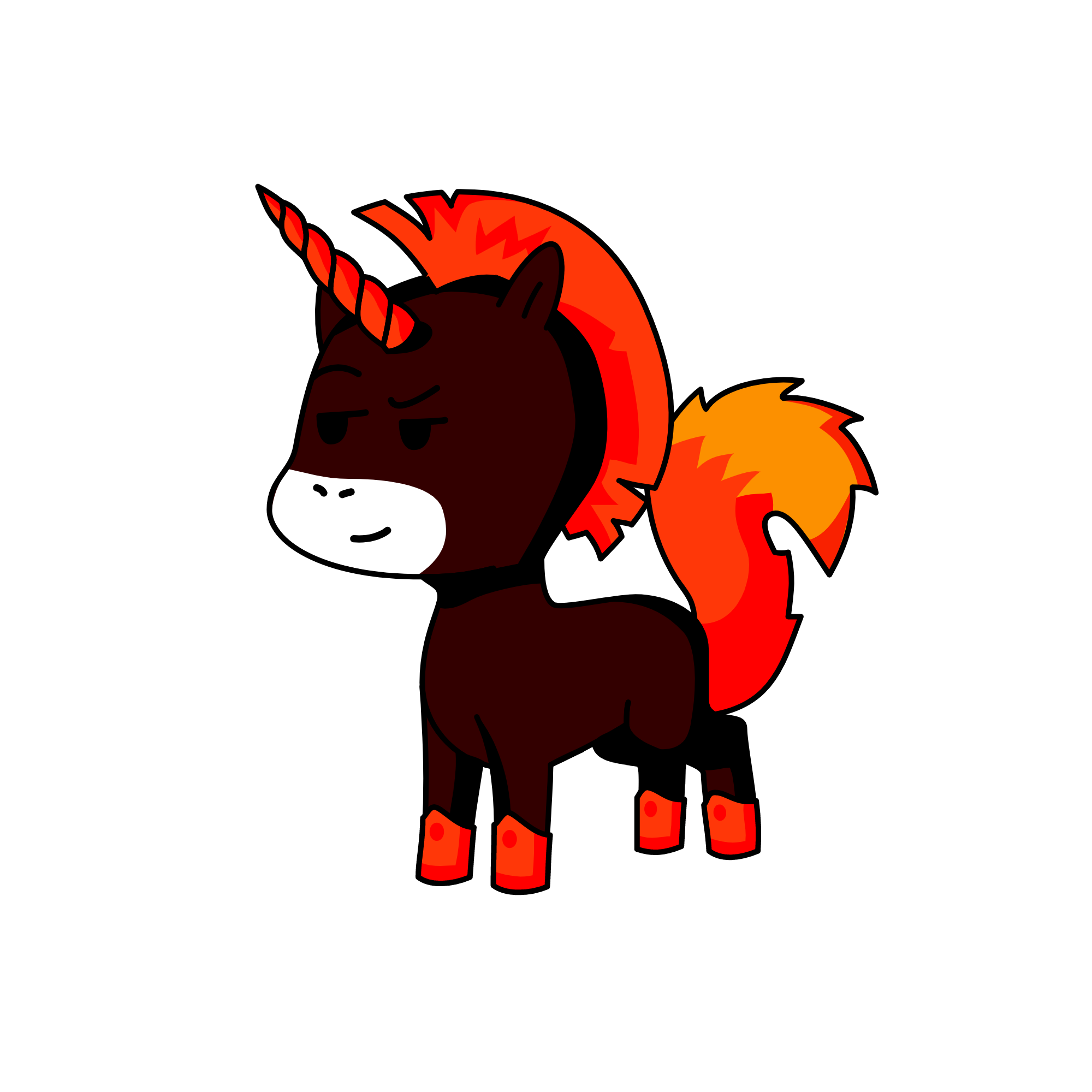 demon, the unicorn