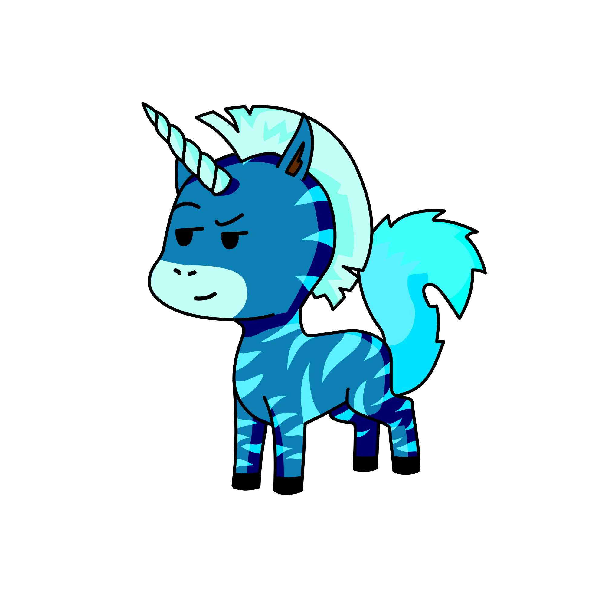 Iced, the unicorn