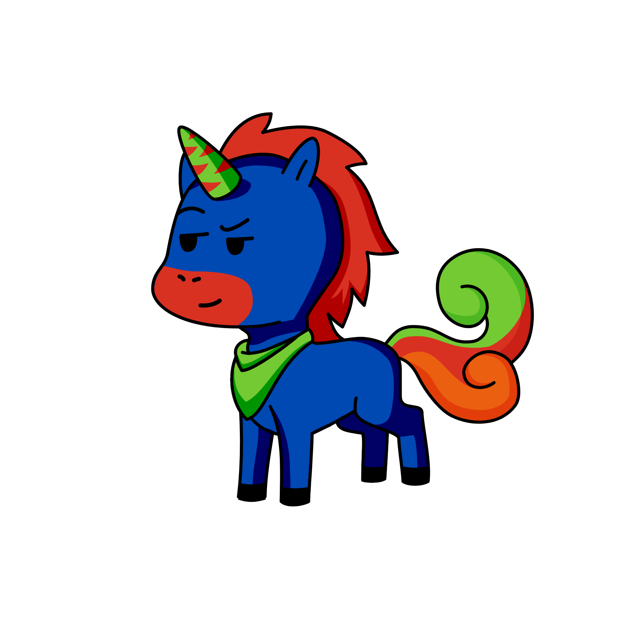 Lukecicorn, the unicorn