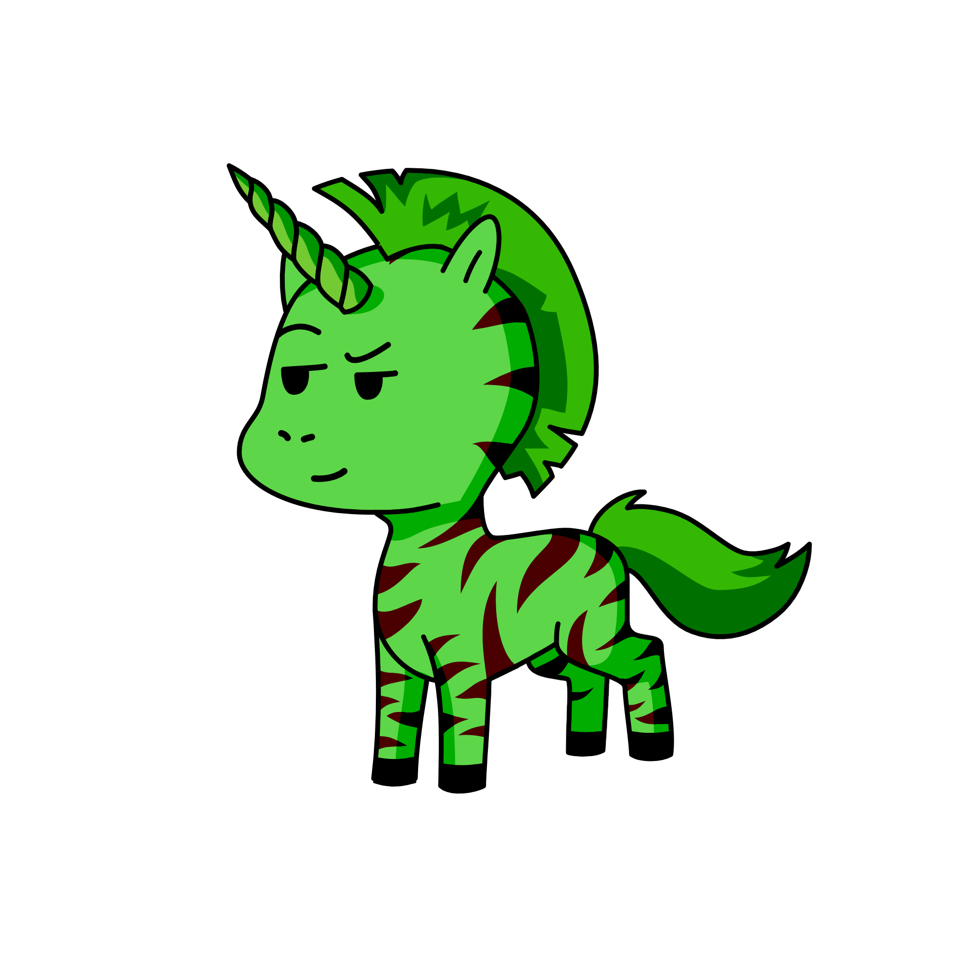 jungle, the unicorn