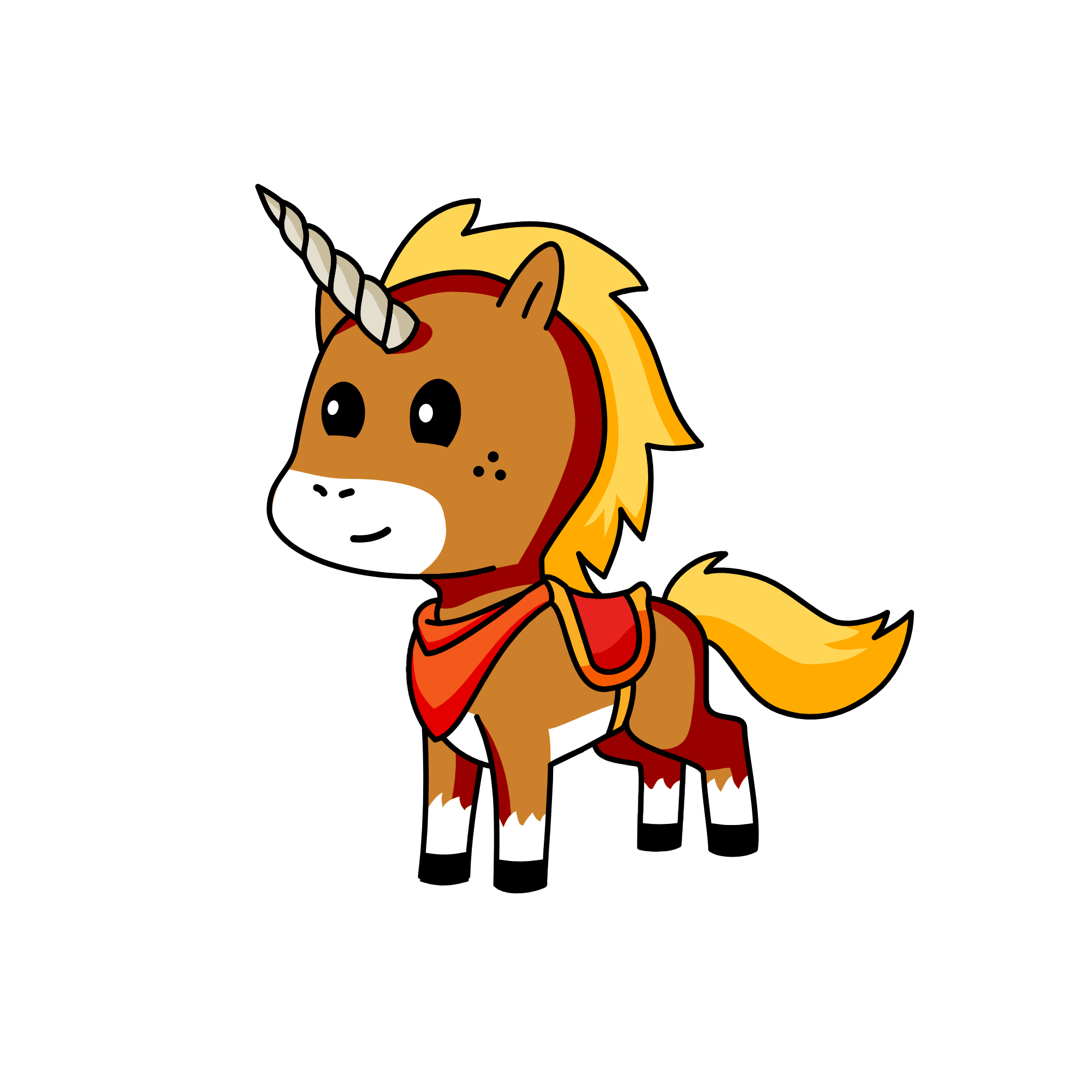 Sunny, the unicorn