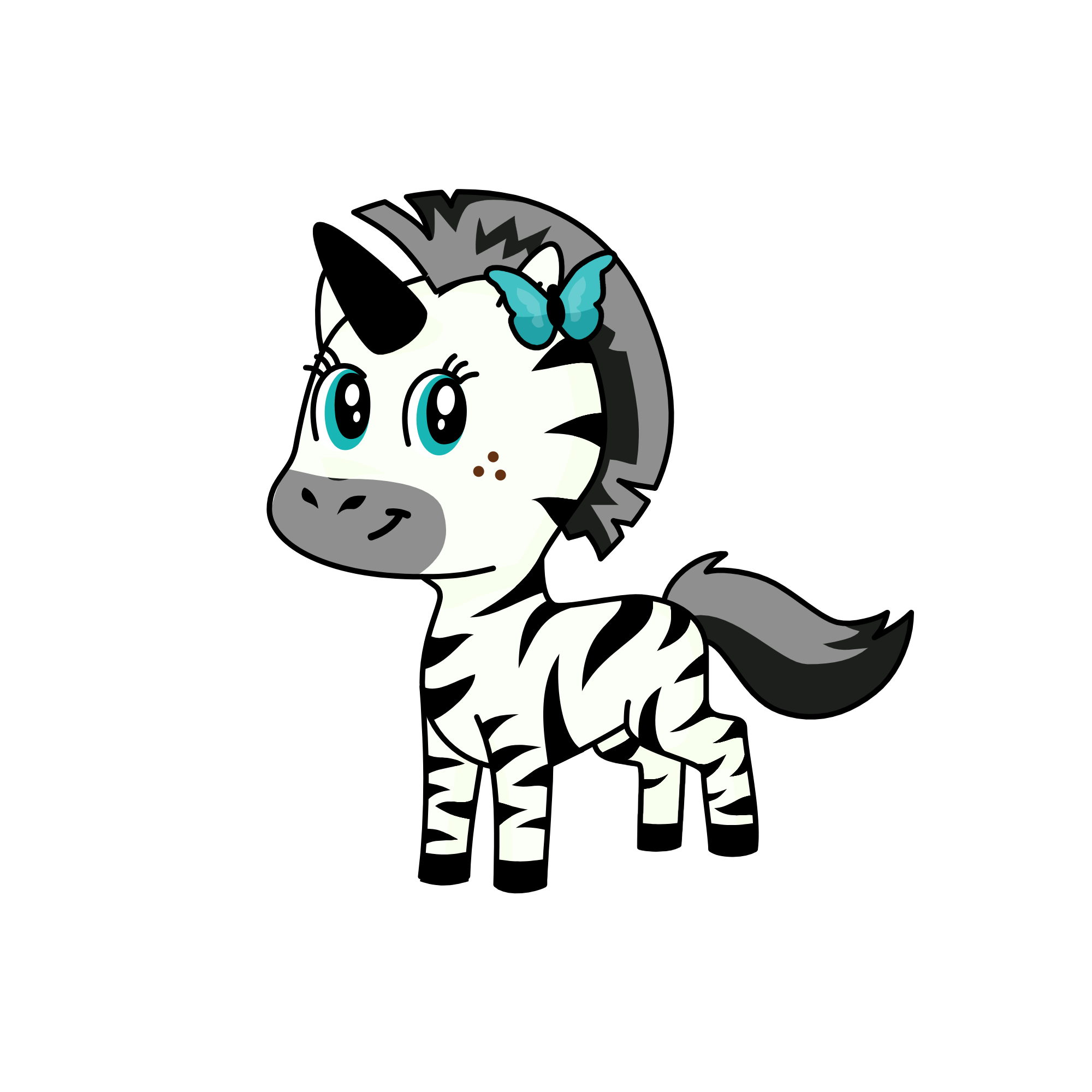 Zigzag, the unicorn