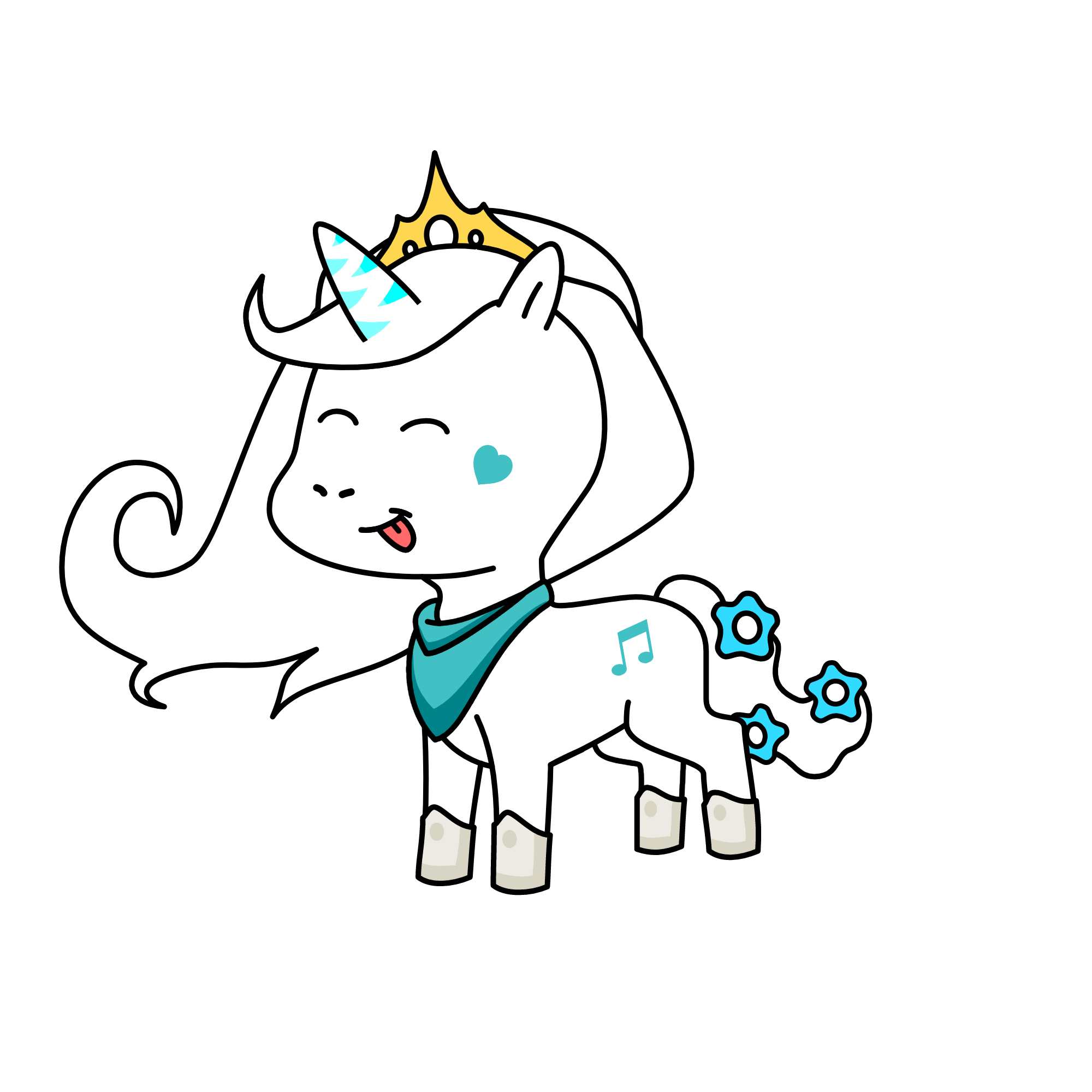 uni, the unicorn