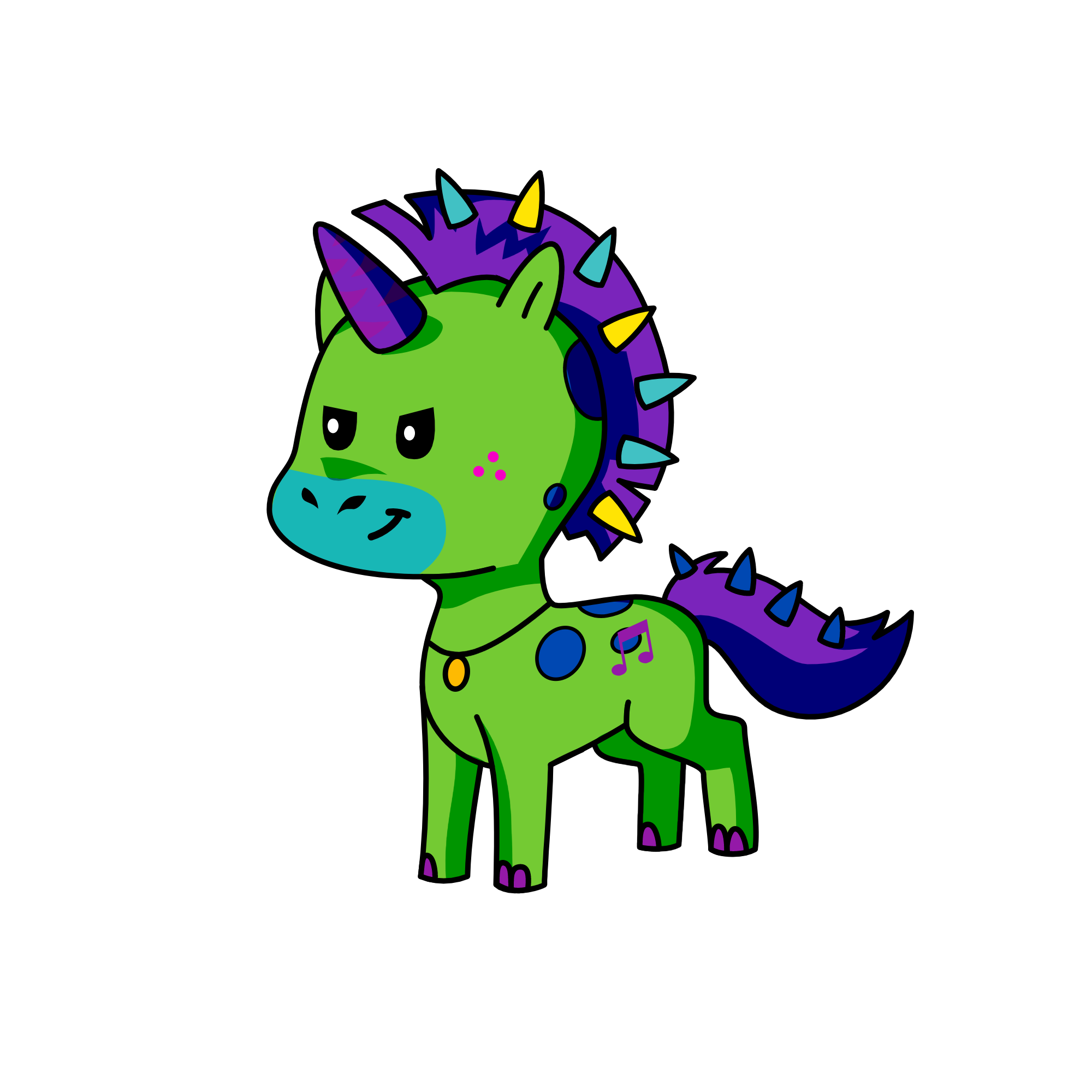 Kiwi, the unicorn