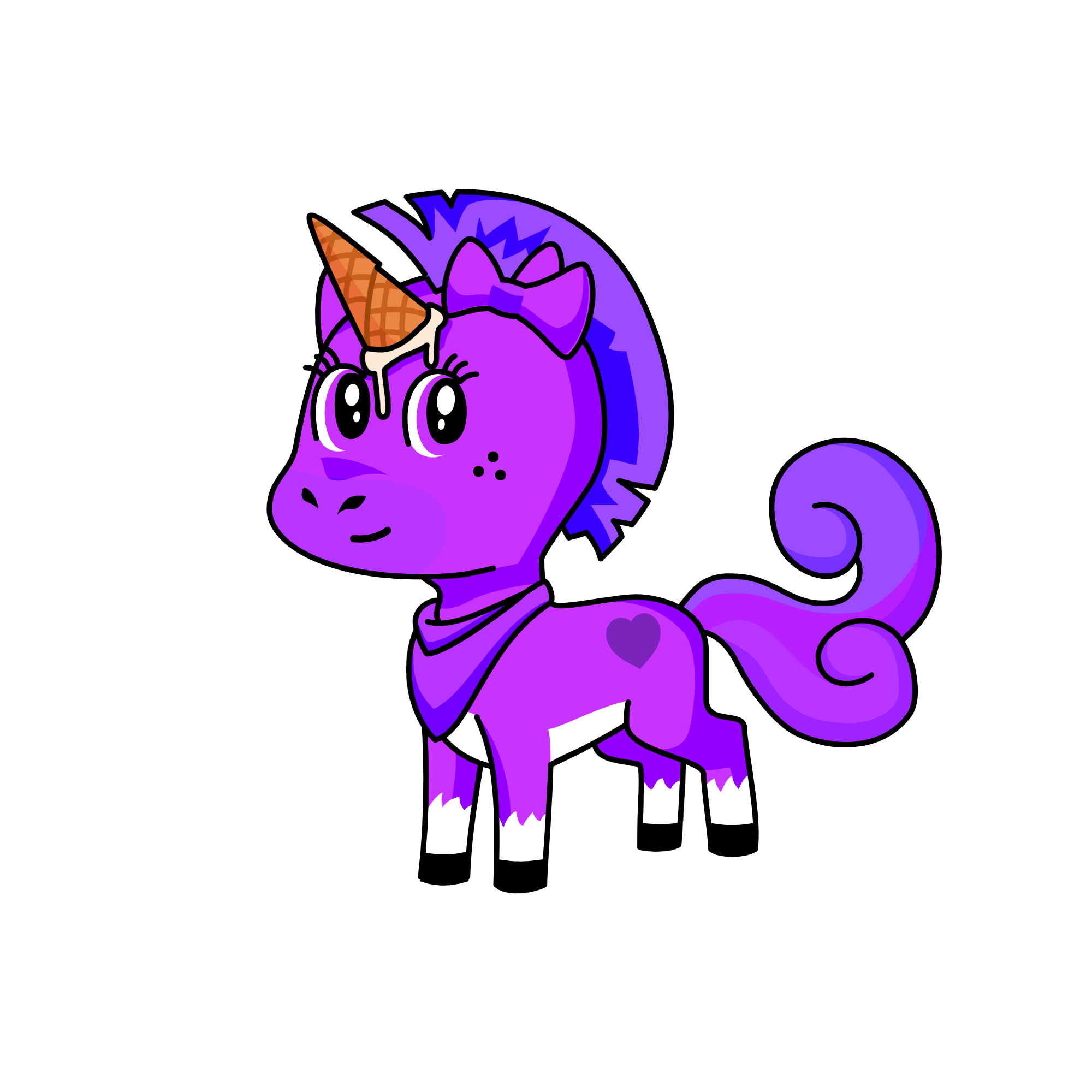Destiny, the unicorn