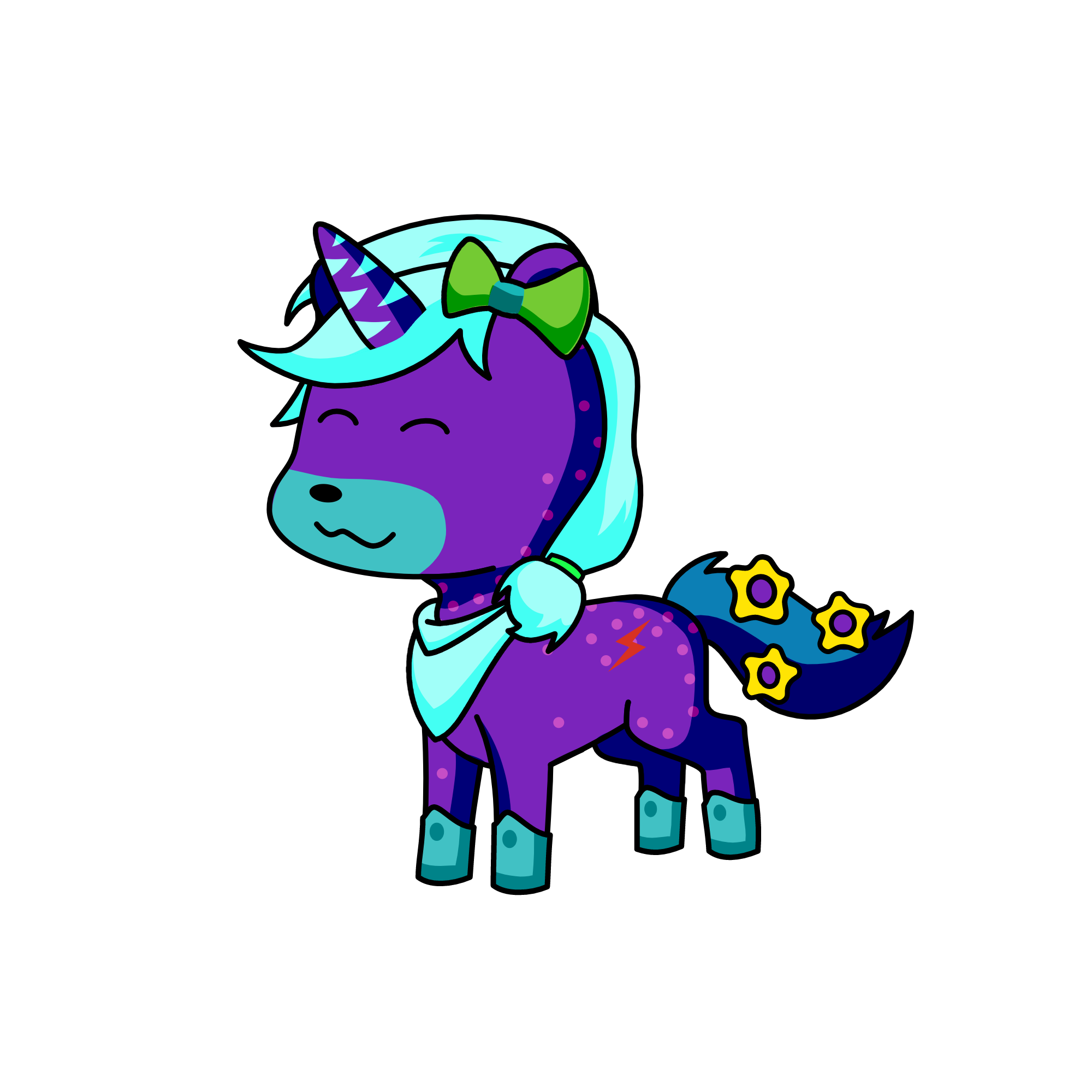 Darci, the unicorn
