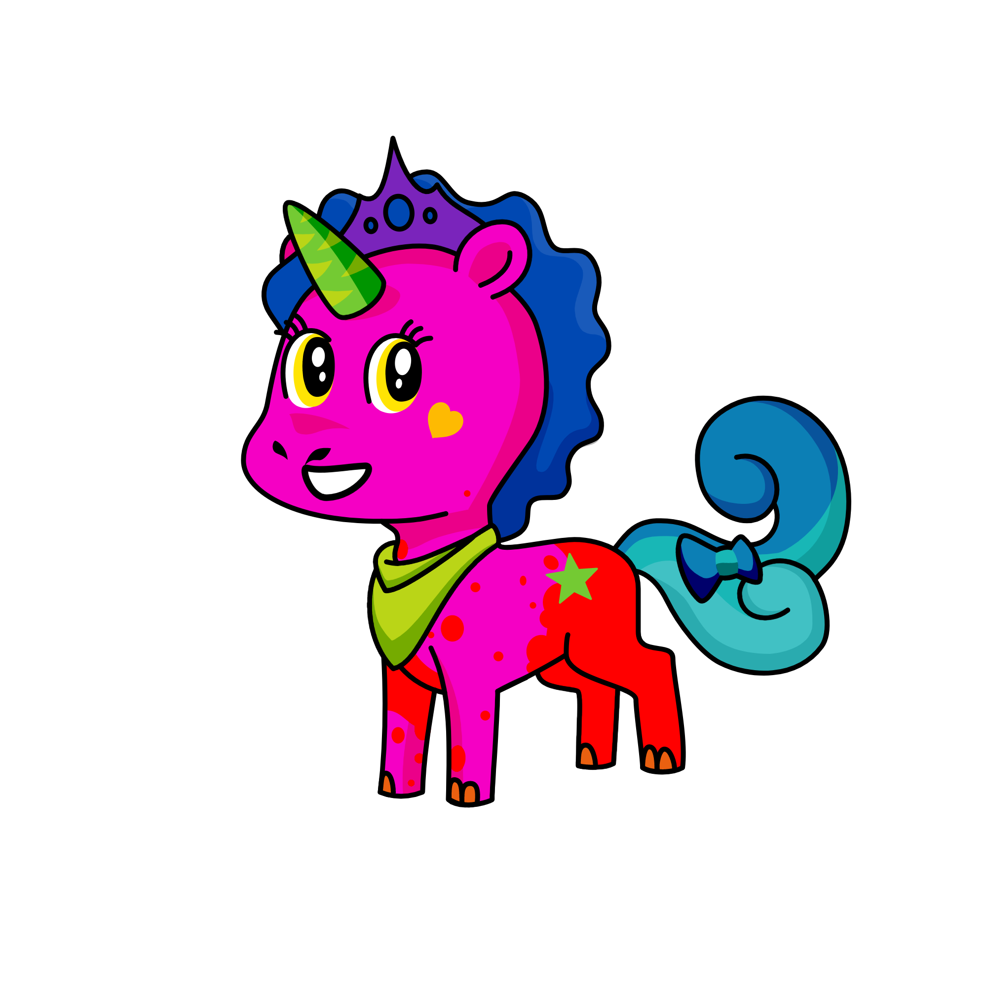 лщрщшощрщн, the unicorn