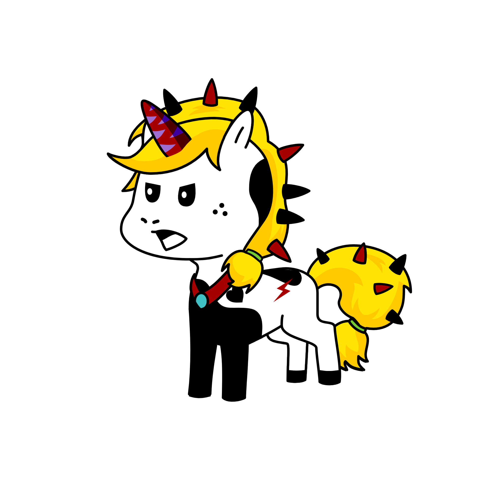scarlet, the unicorn
