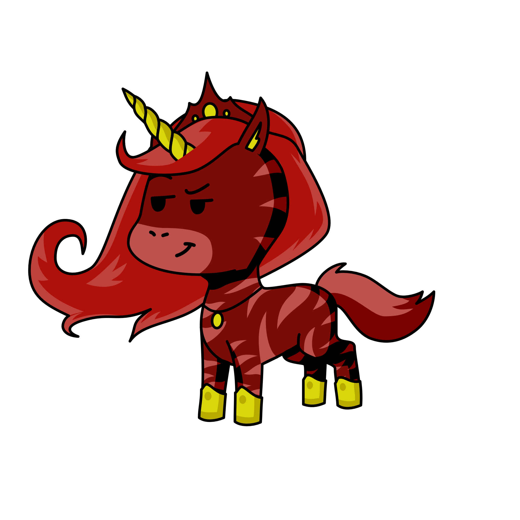 Desert, the unicorn