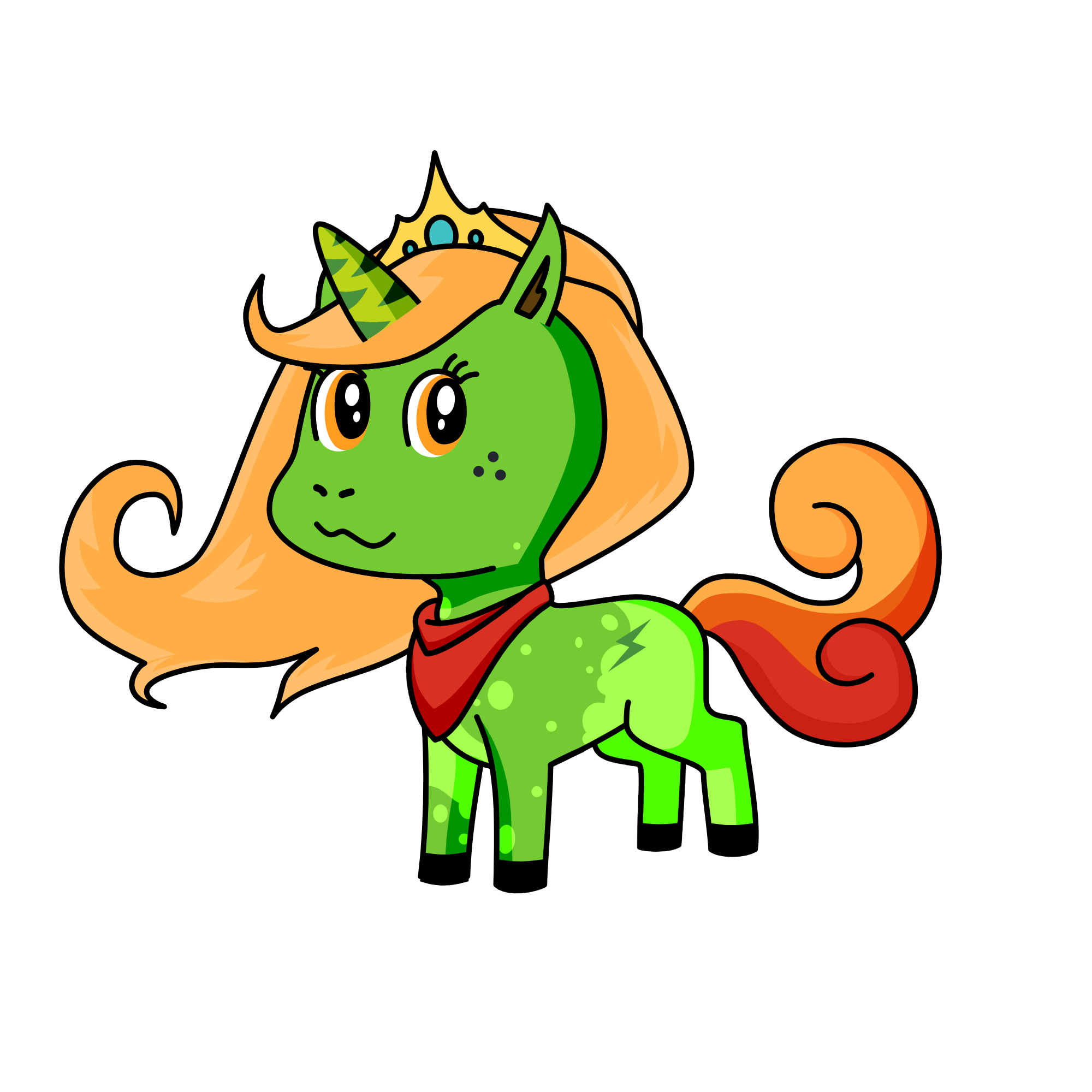 AJ, the unicorn