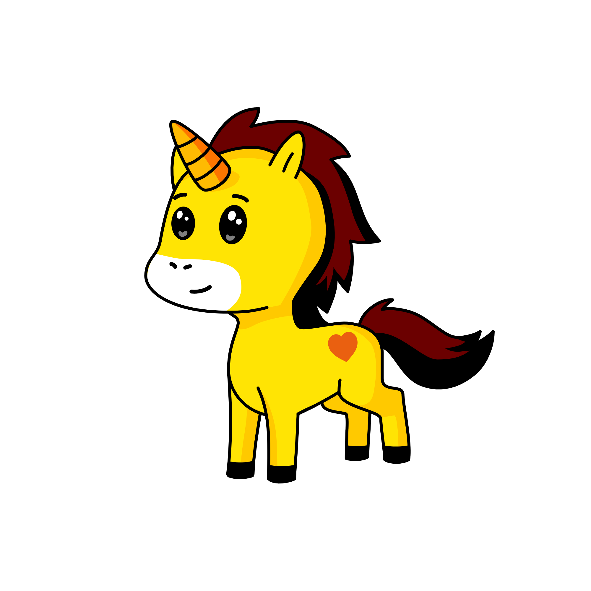 Sunny, the unicorn