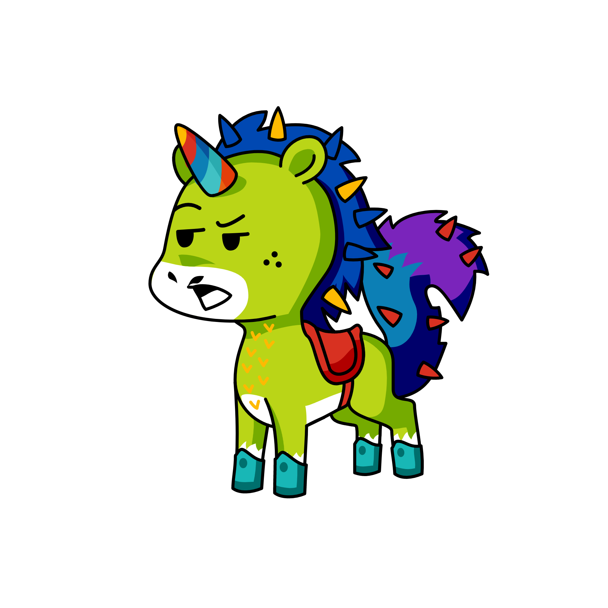 David, the unicorn