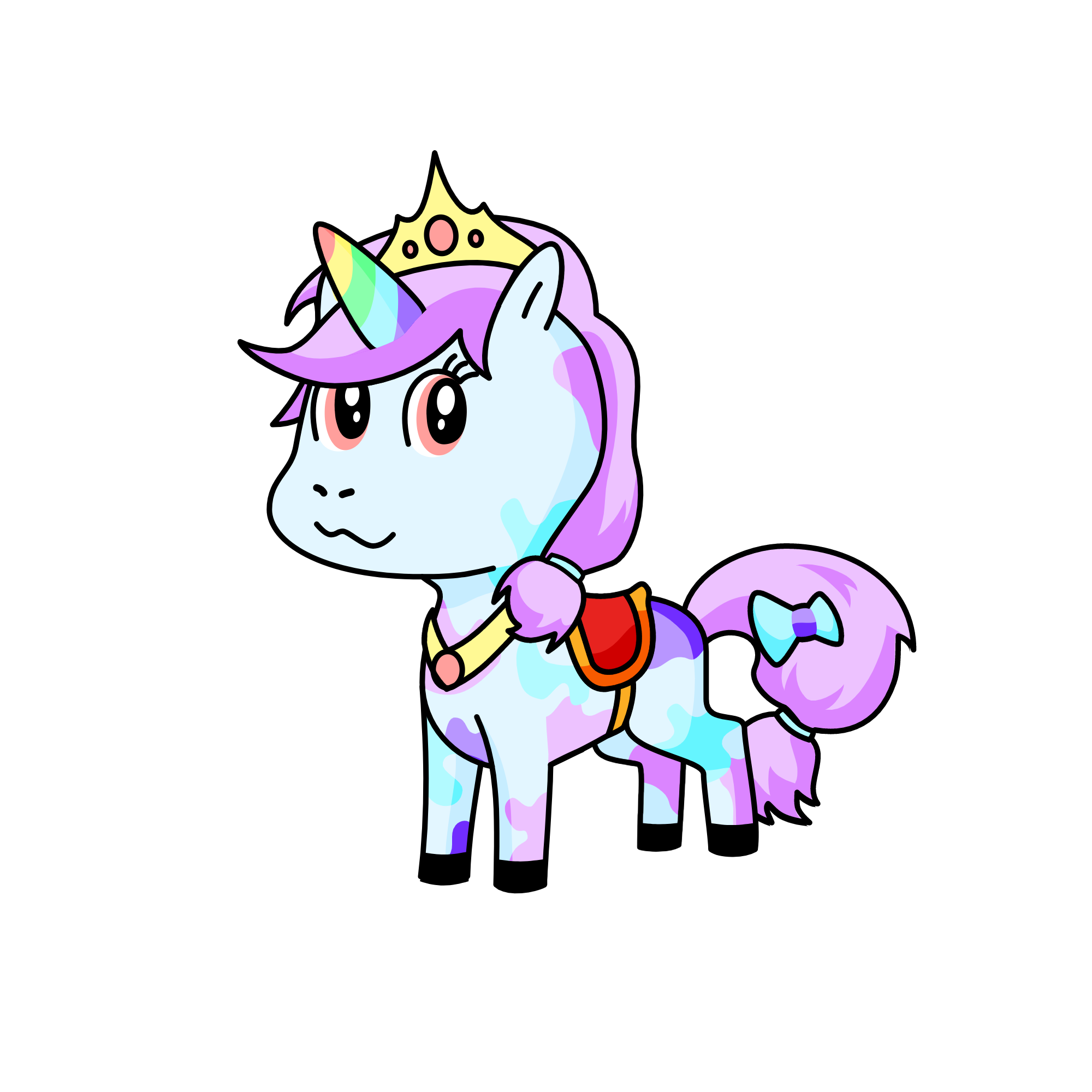 Pricess Sally, the unicorn