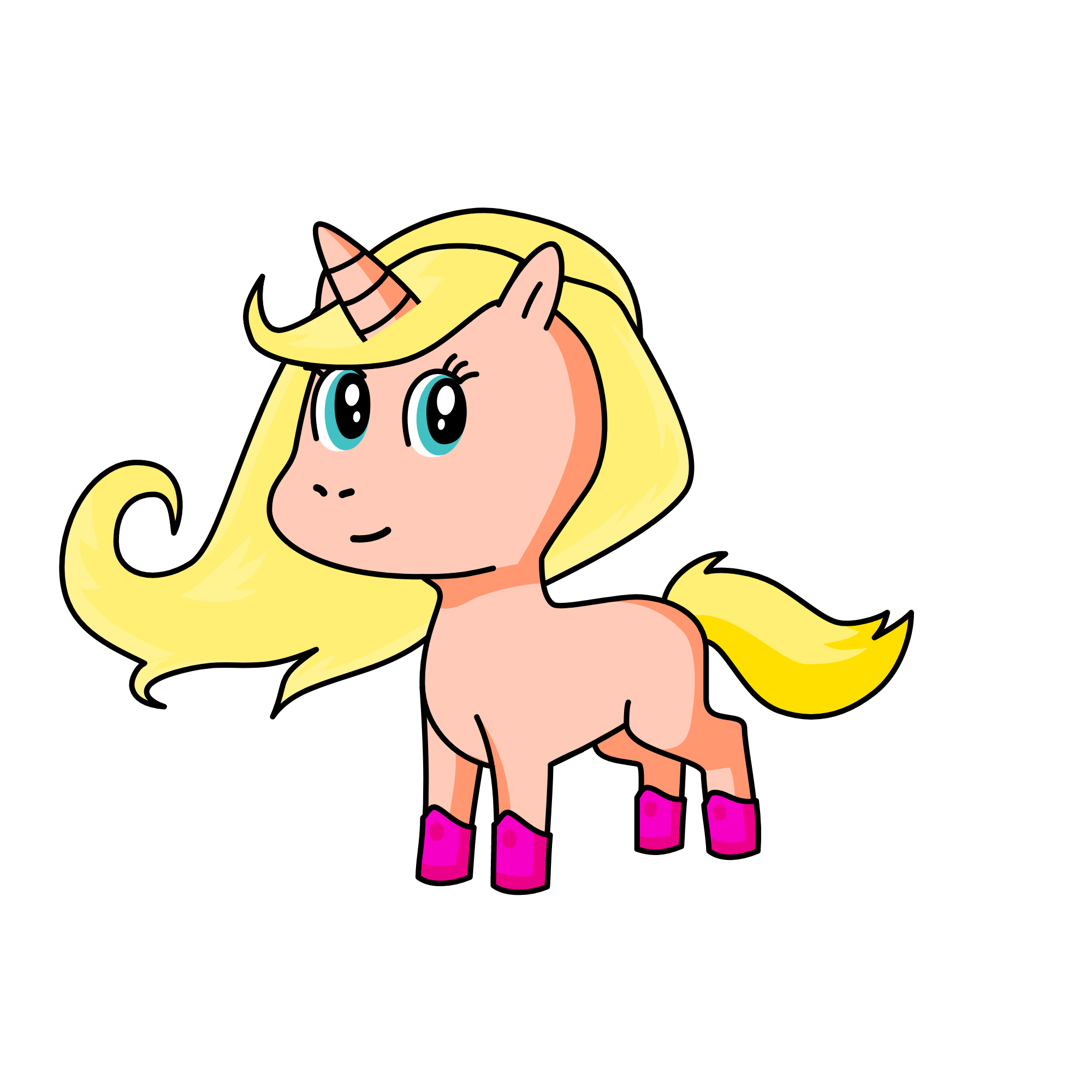 Barbie, the unicorn
