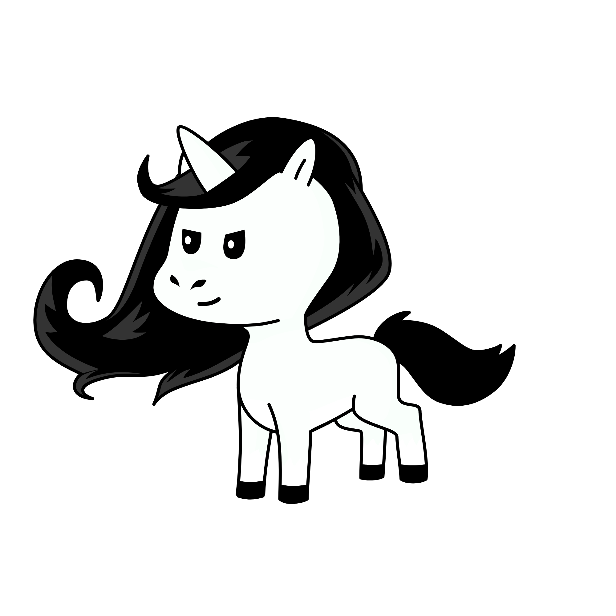 Slenderina, the unicorn
