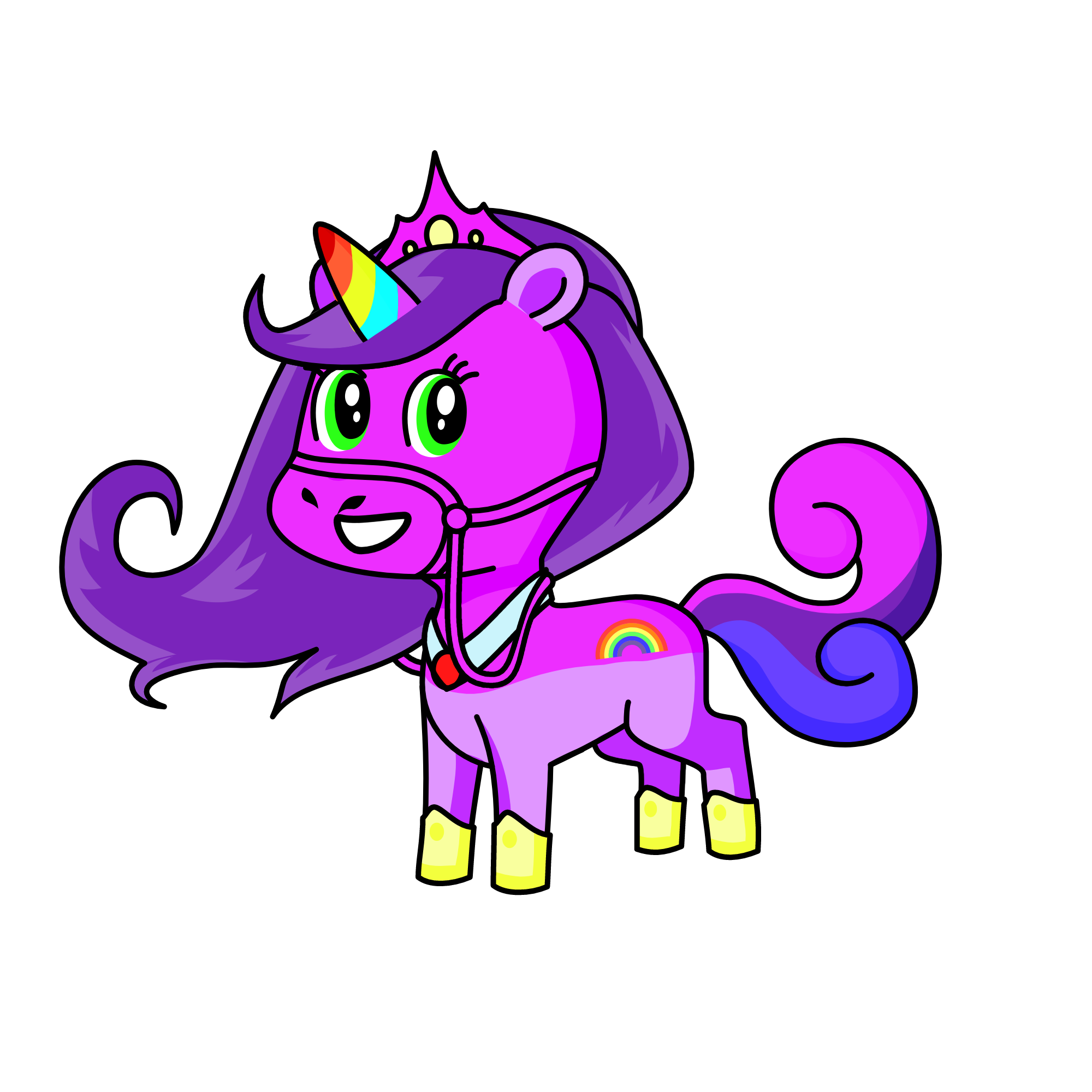 violette, the unicorn