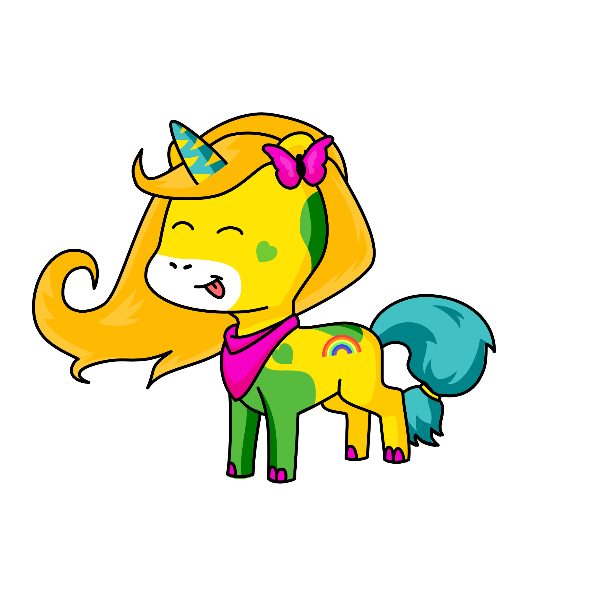 Sally, the unicorn