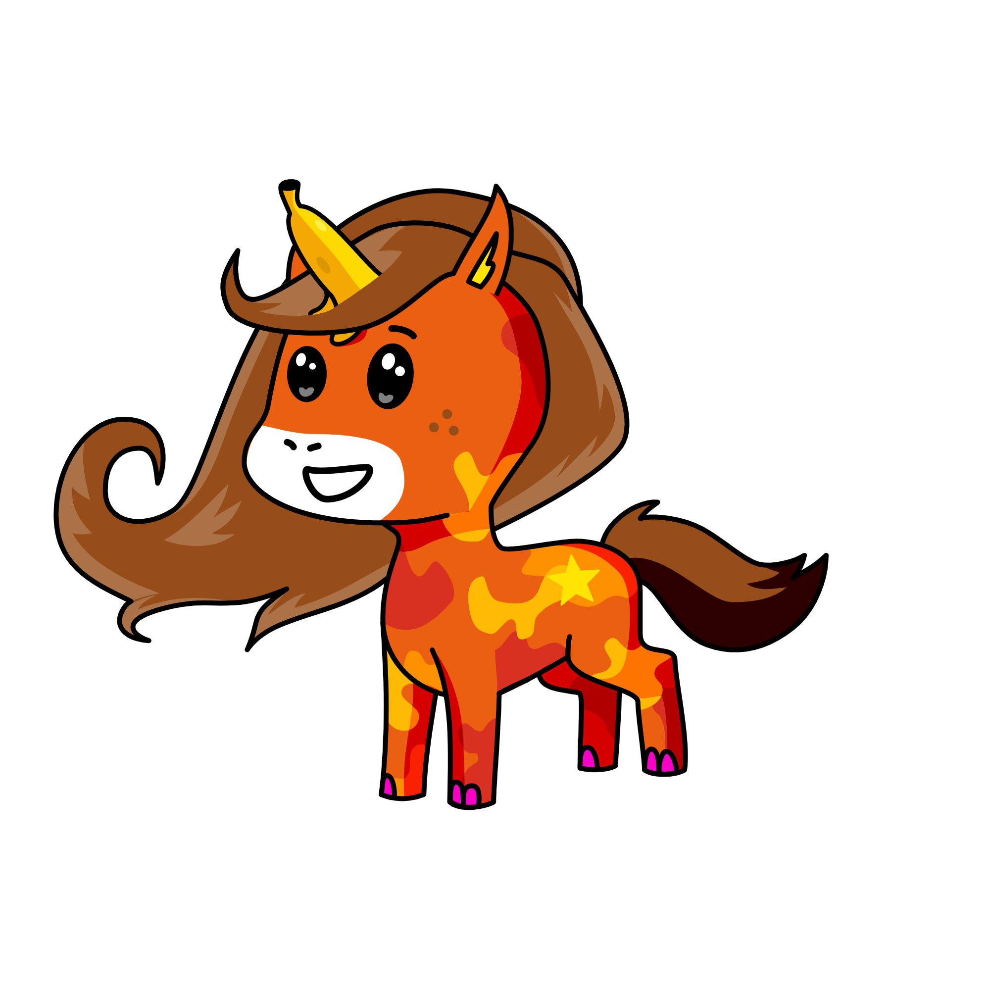 Dusty, the unicorn