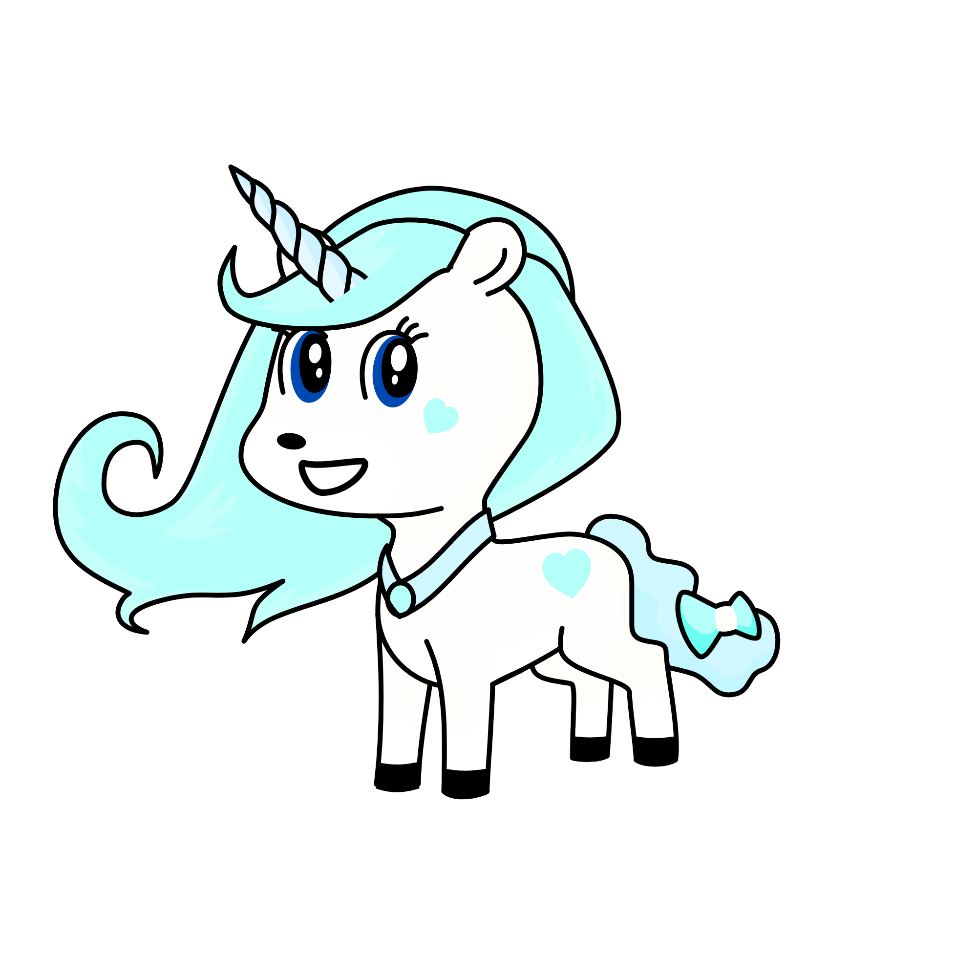 SnowCorn, the unicorn