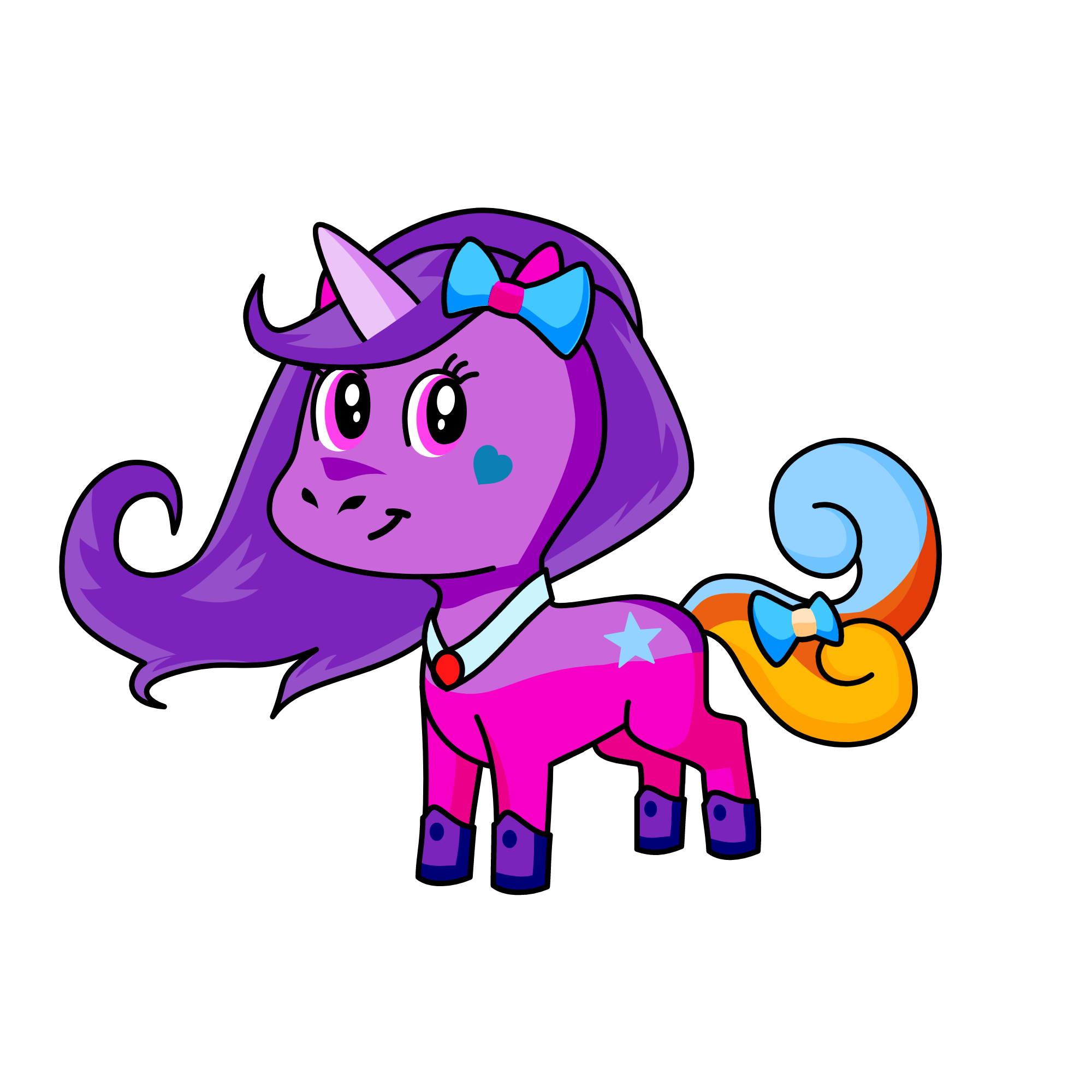 lakerria, the unicorn