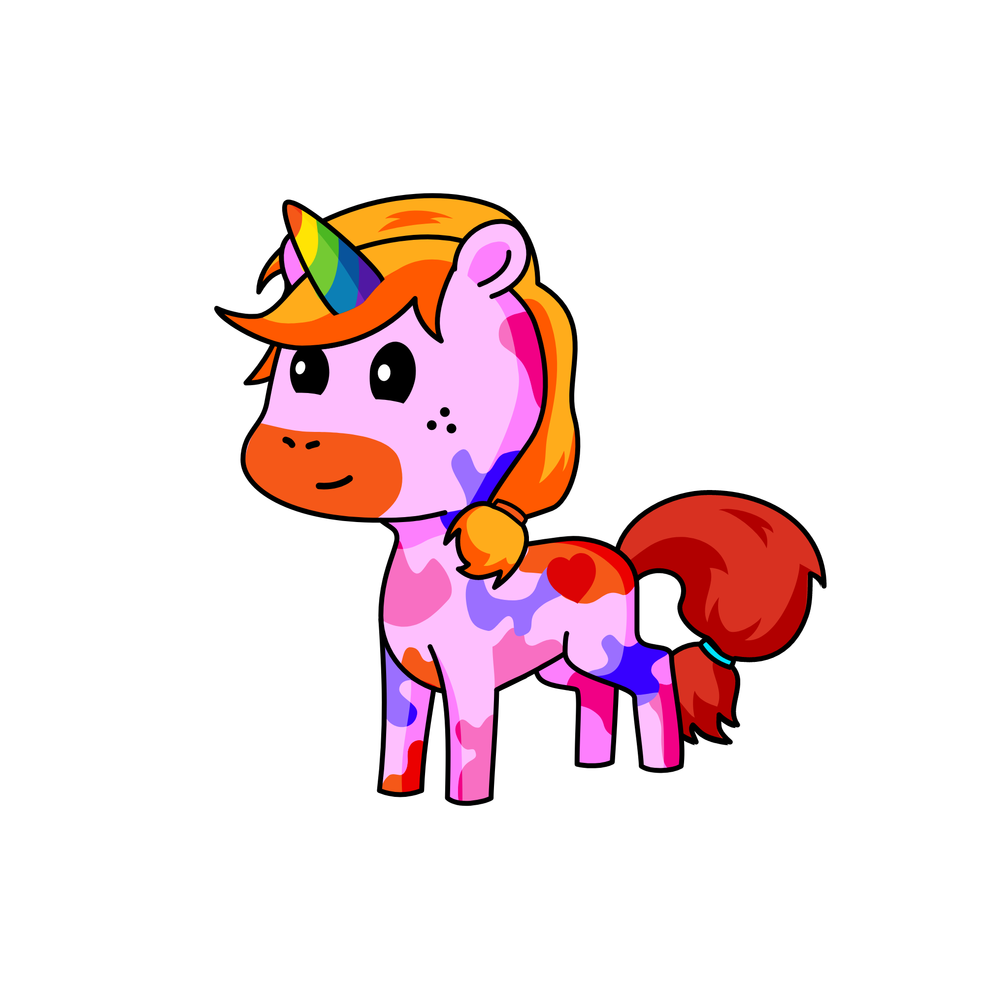 amber, the unicorn