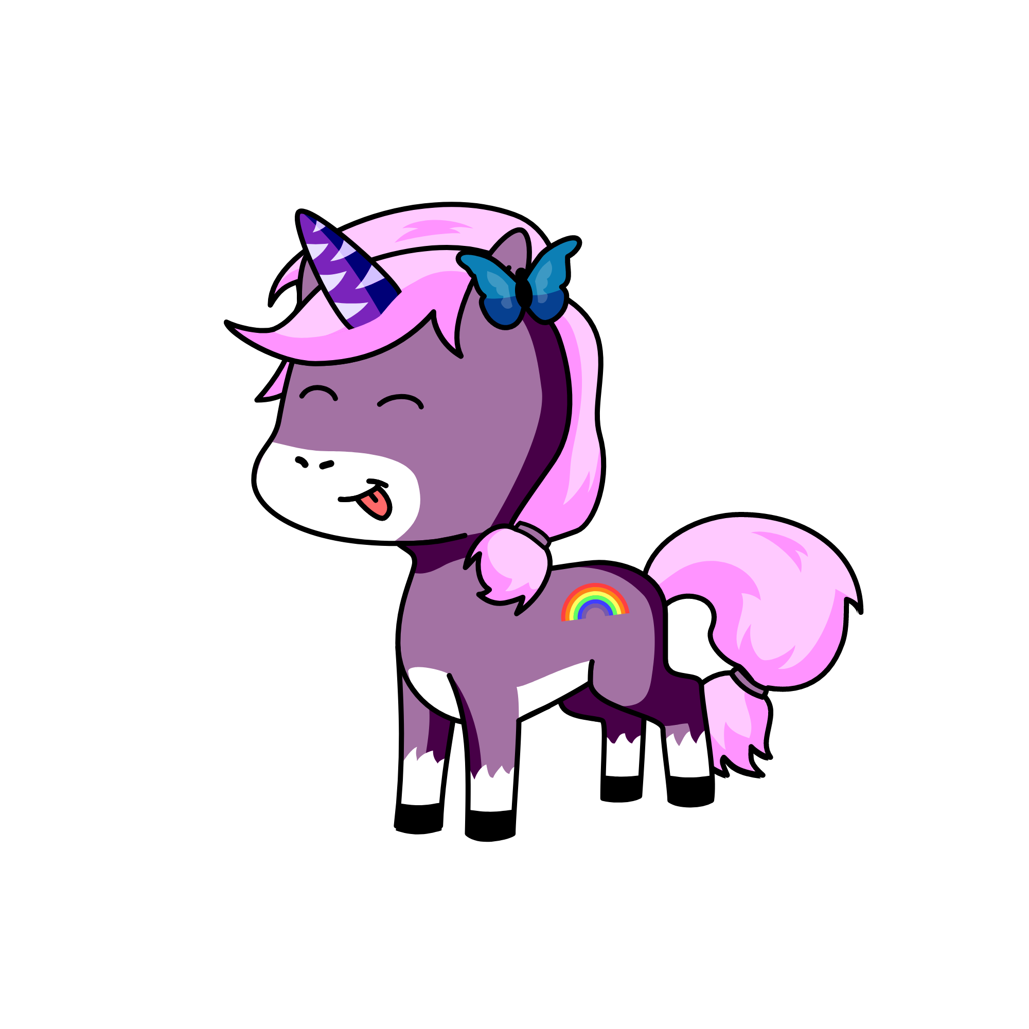 Sweet Pea, the unicorn
