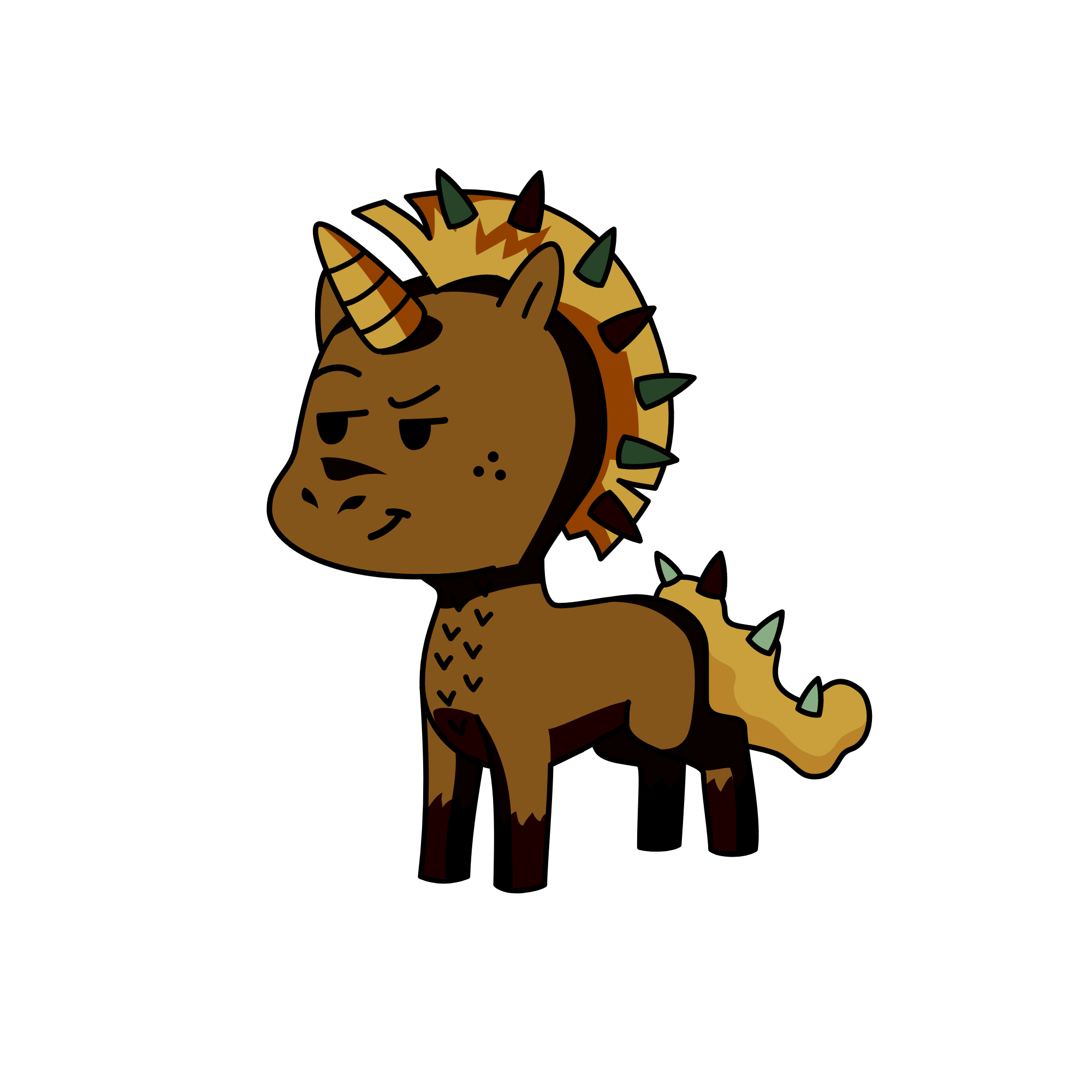 Thorn Mane, the unicorn