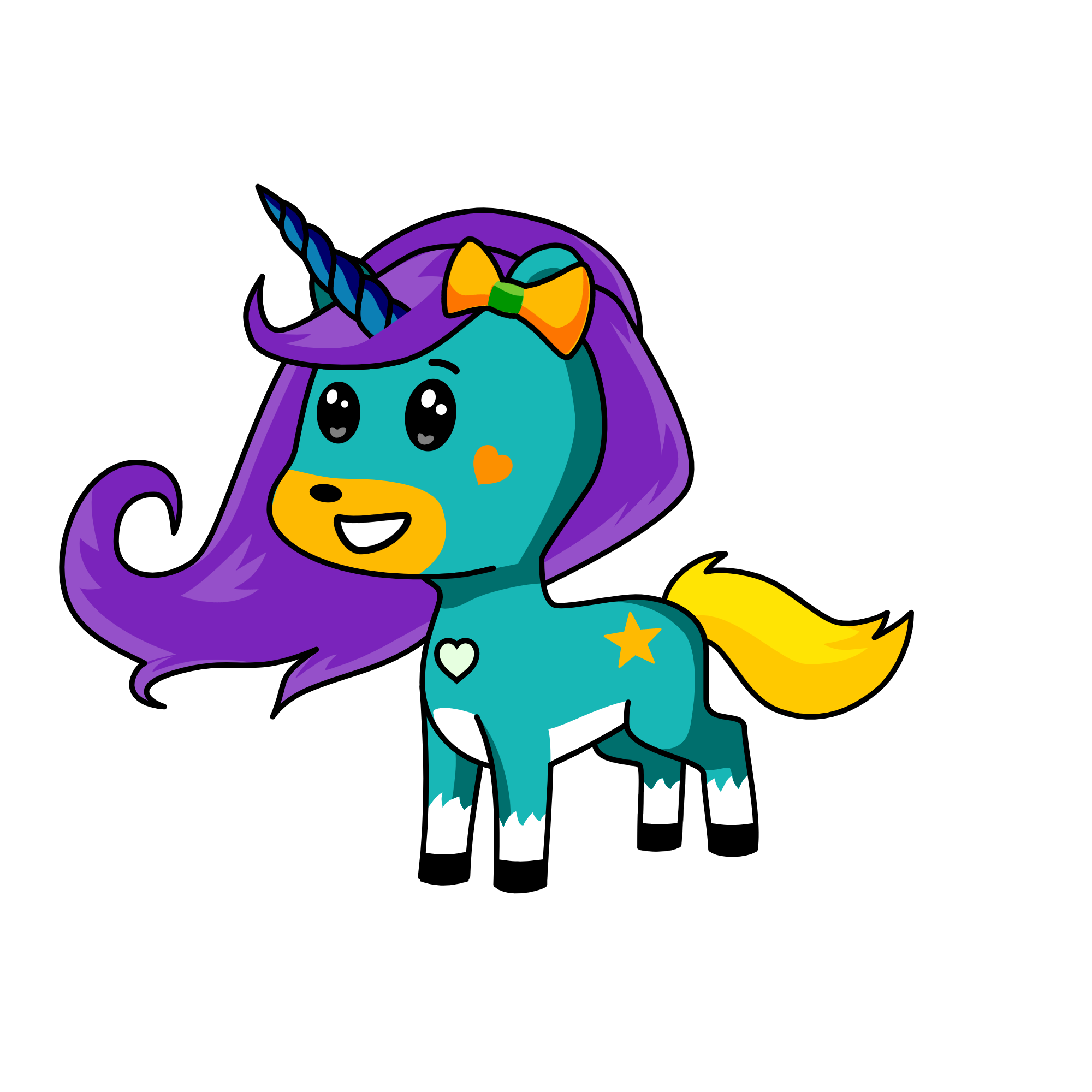 A.j, the unicorn