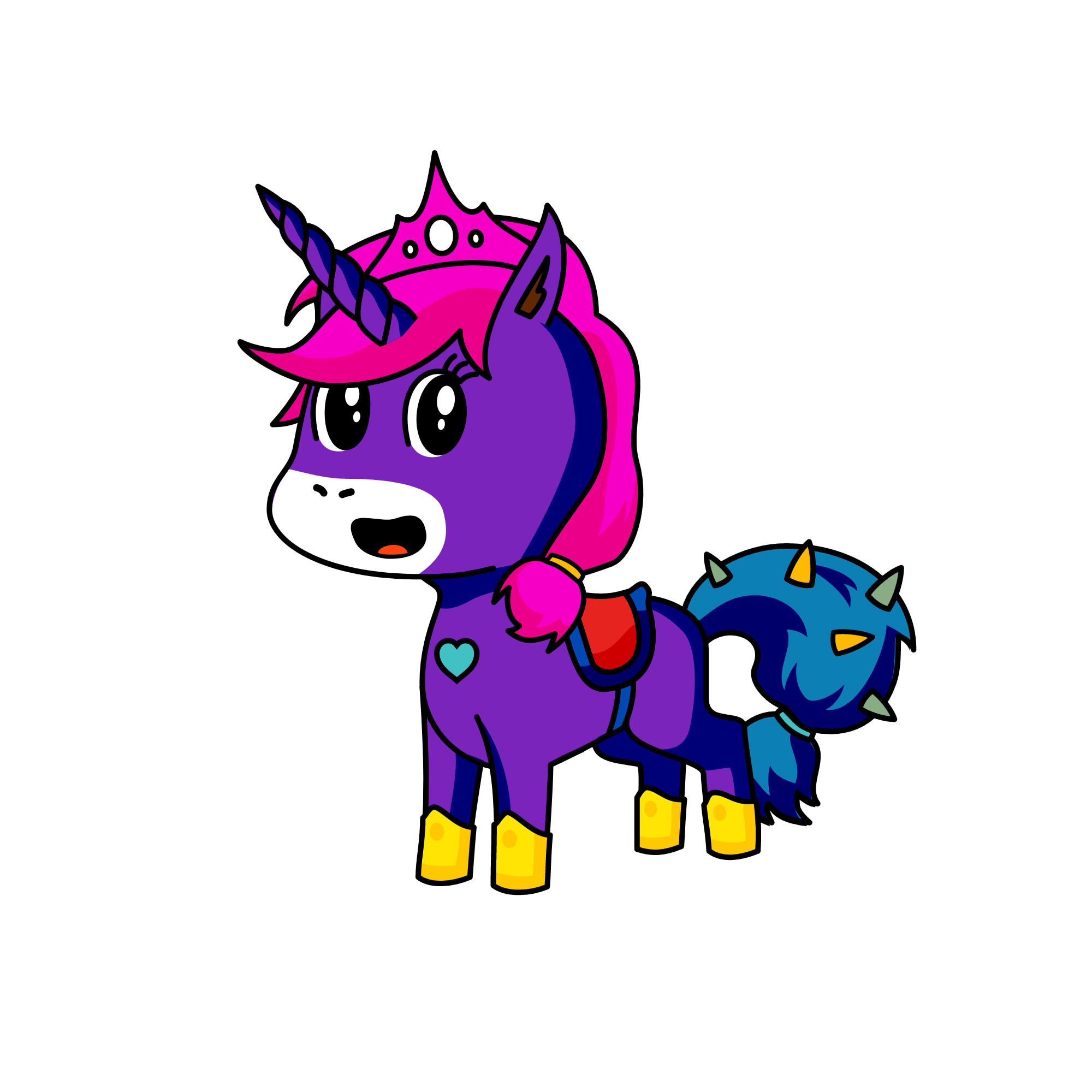 Silverbell, the unicorn