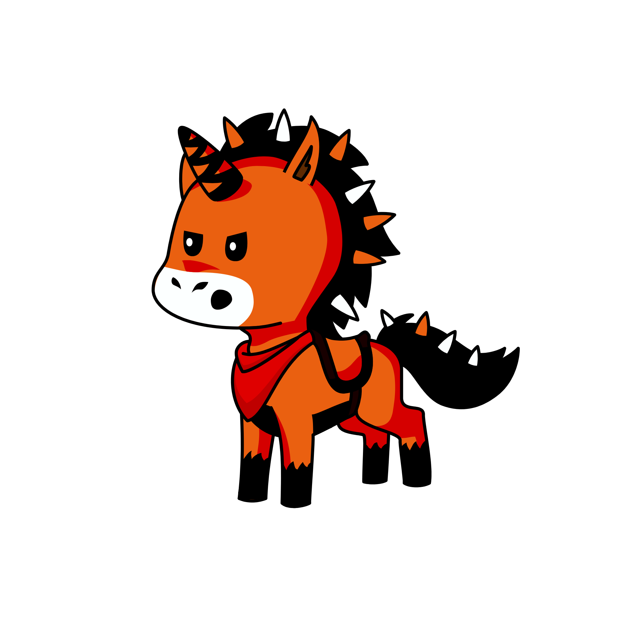 Spike, the unicorn