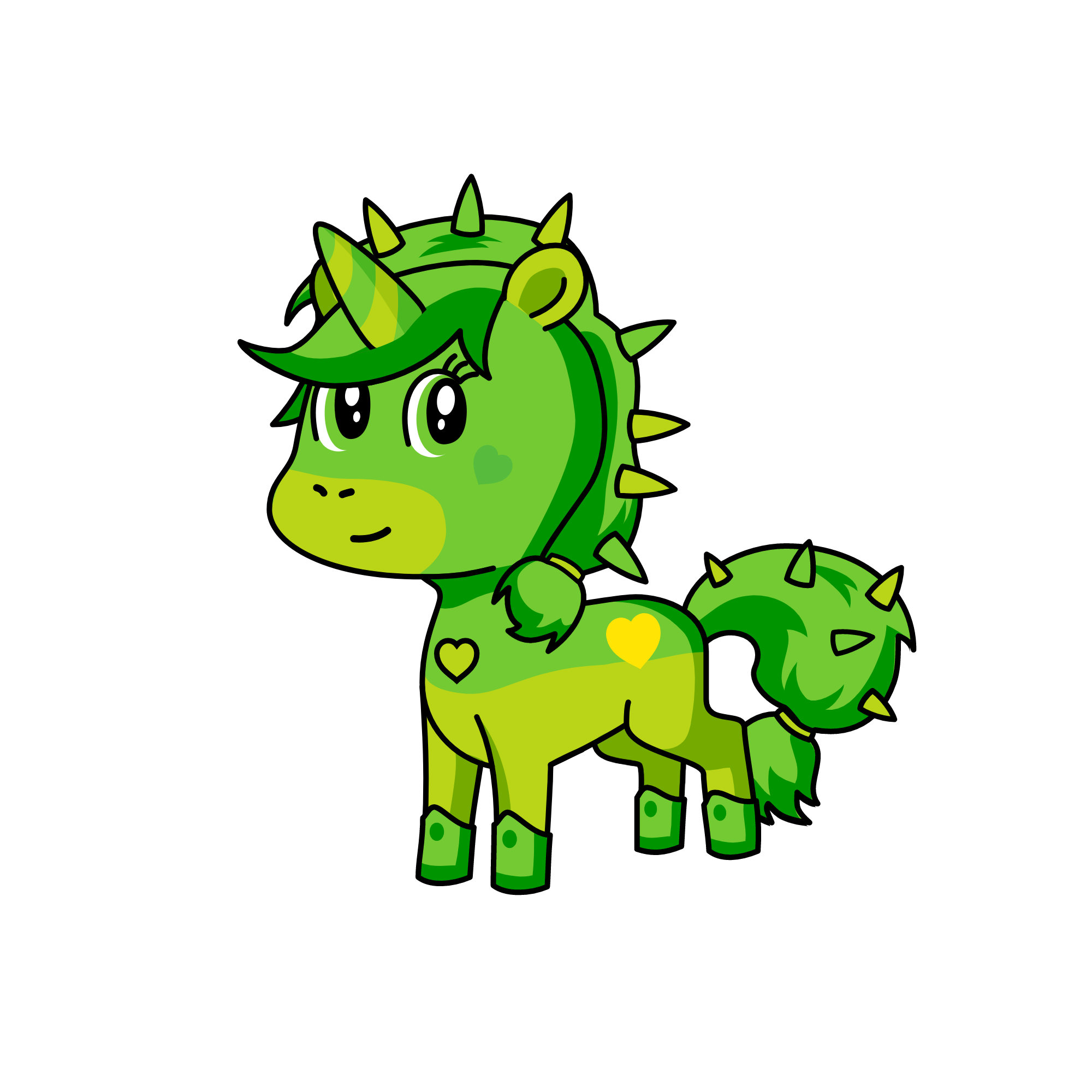 corona virus, the unicorn