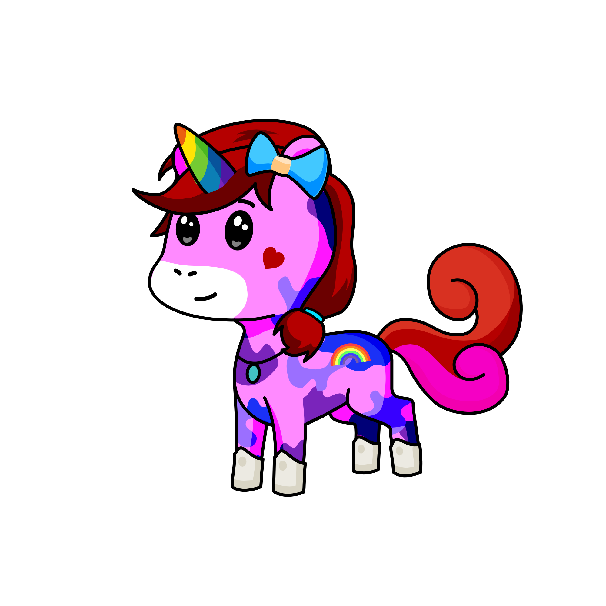 Unipegi, the unicorn
