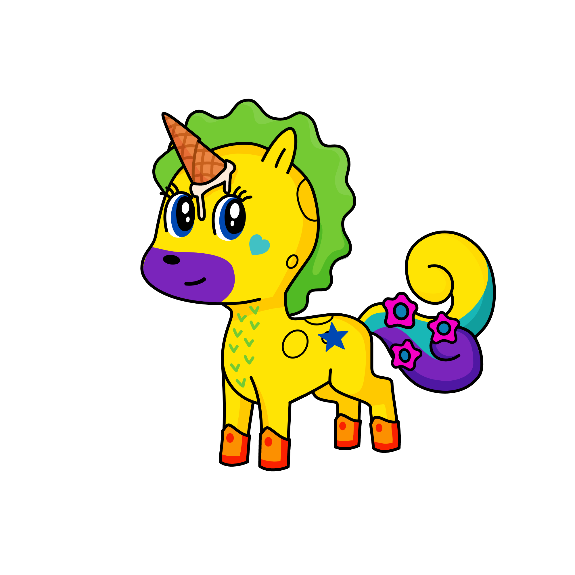 qt, the unicorn