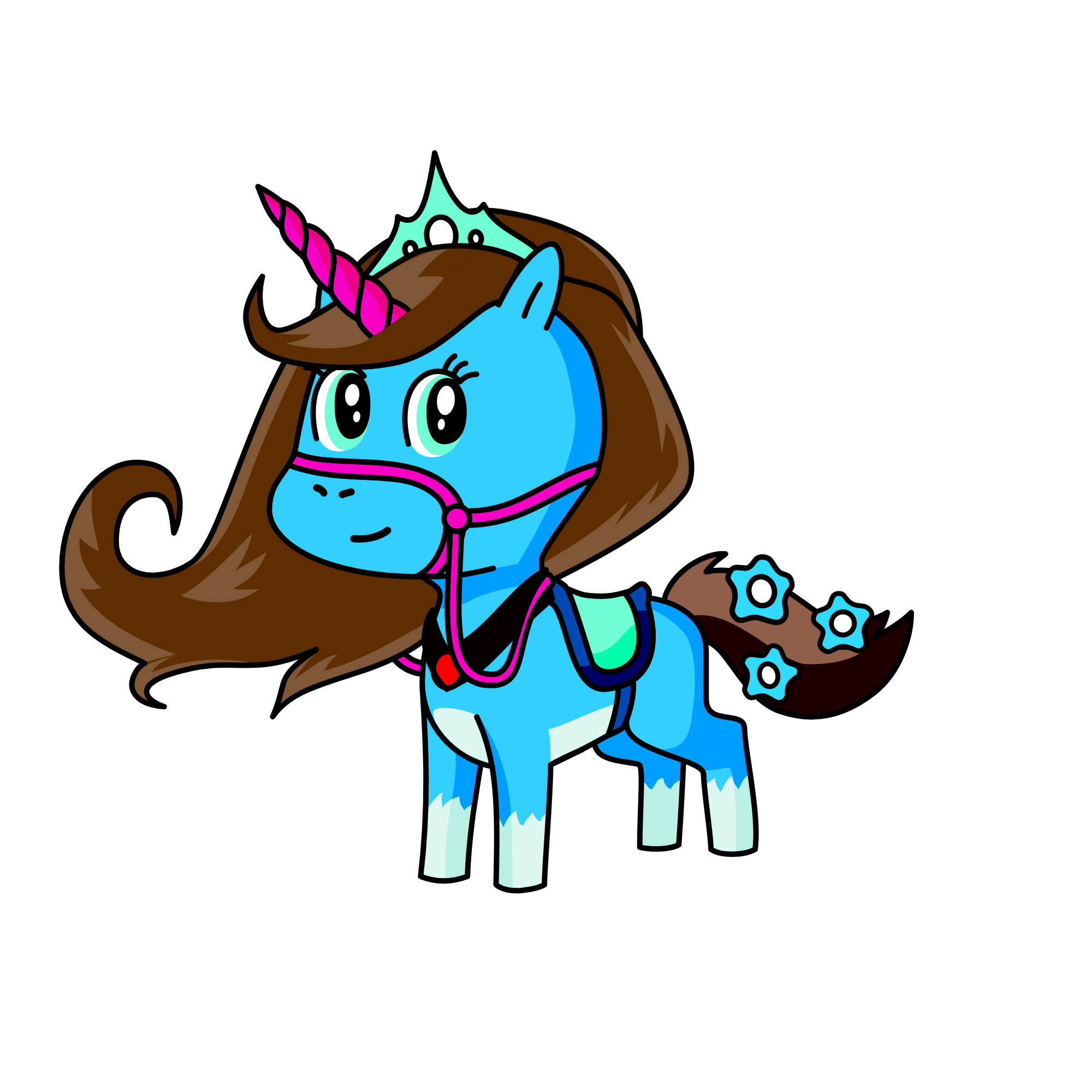 winter, the unicorn