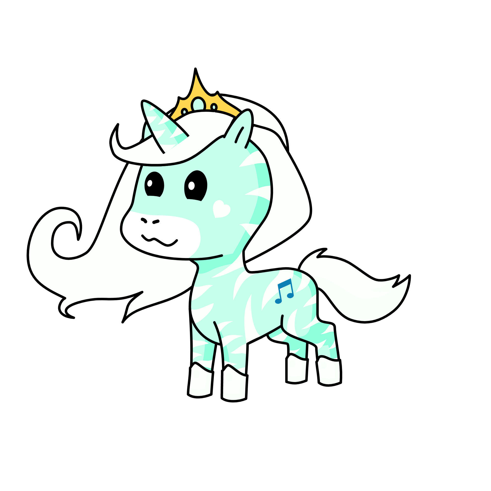 icy, the unicorn