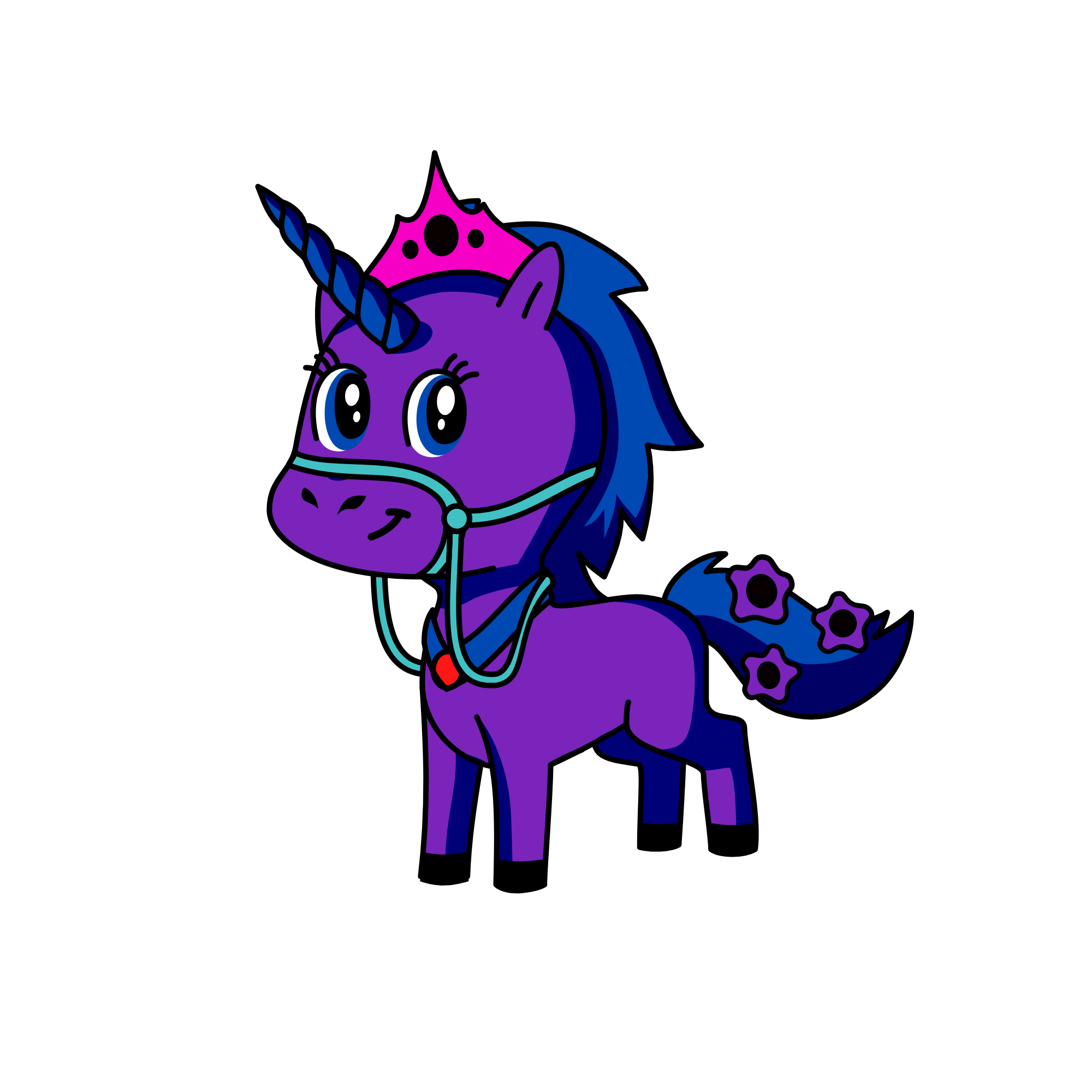 queen nightwing, the unicorn