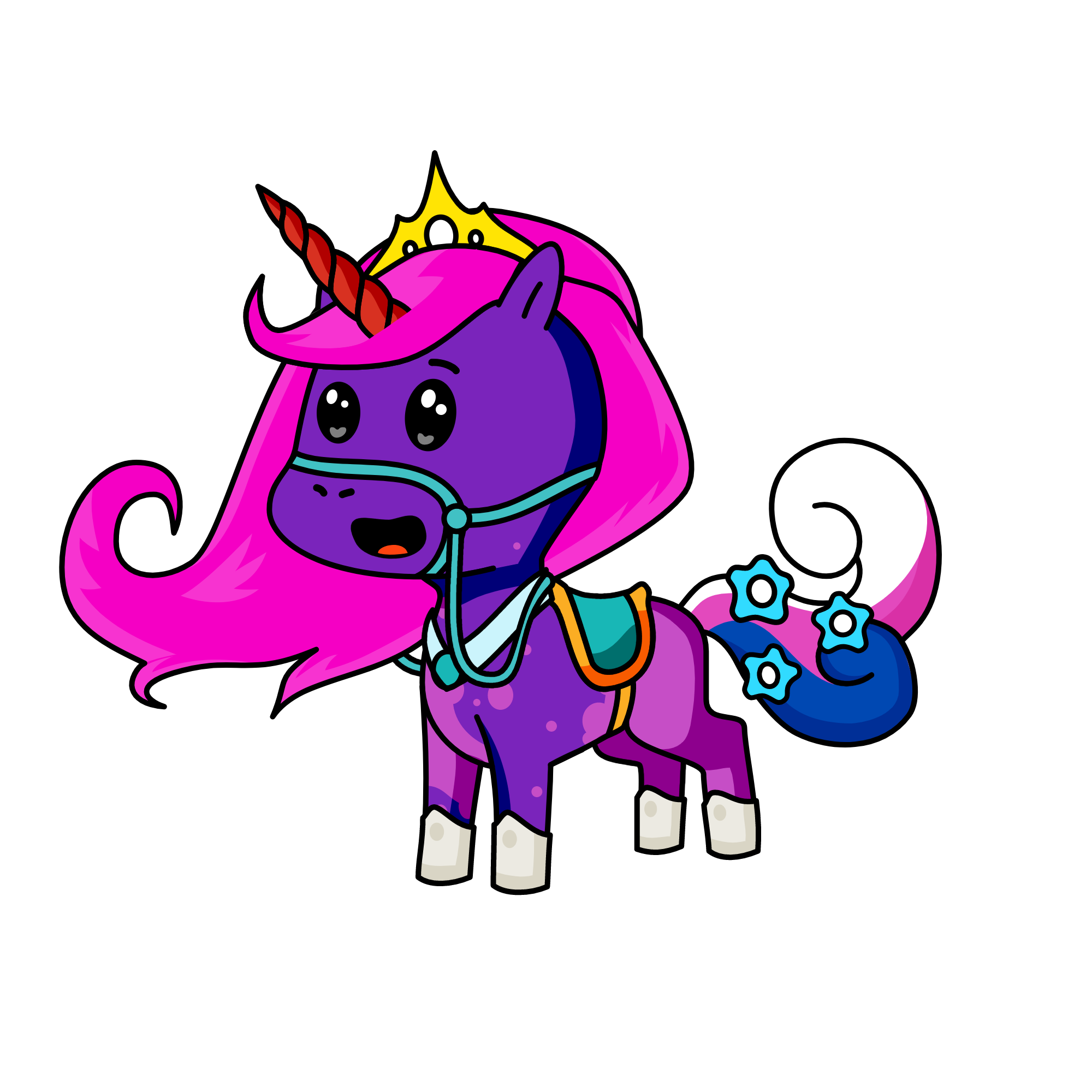 Amethyst, the unicorn