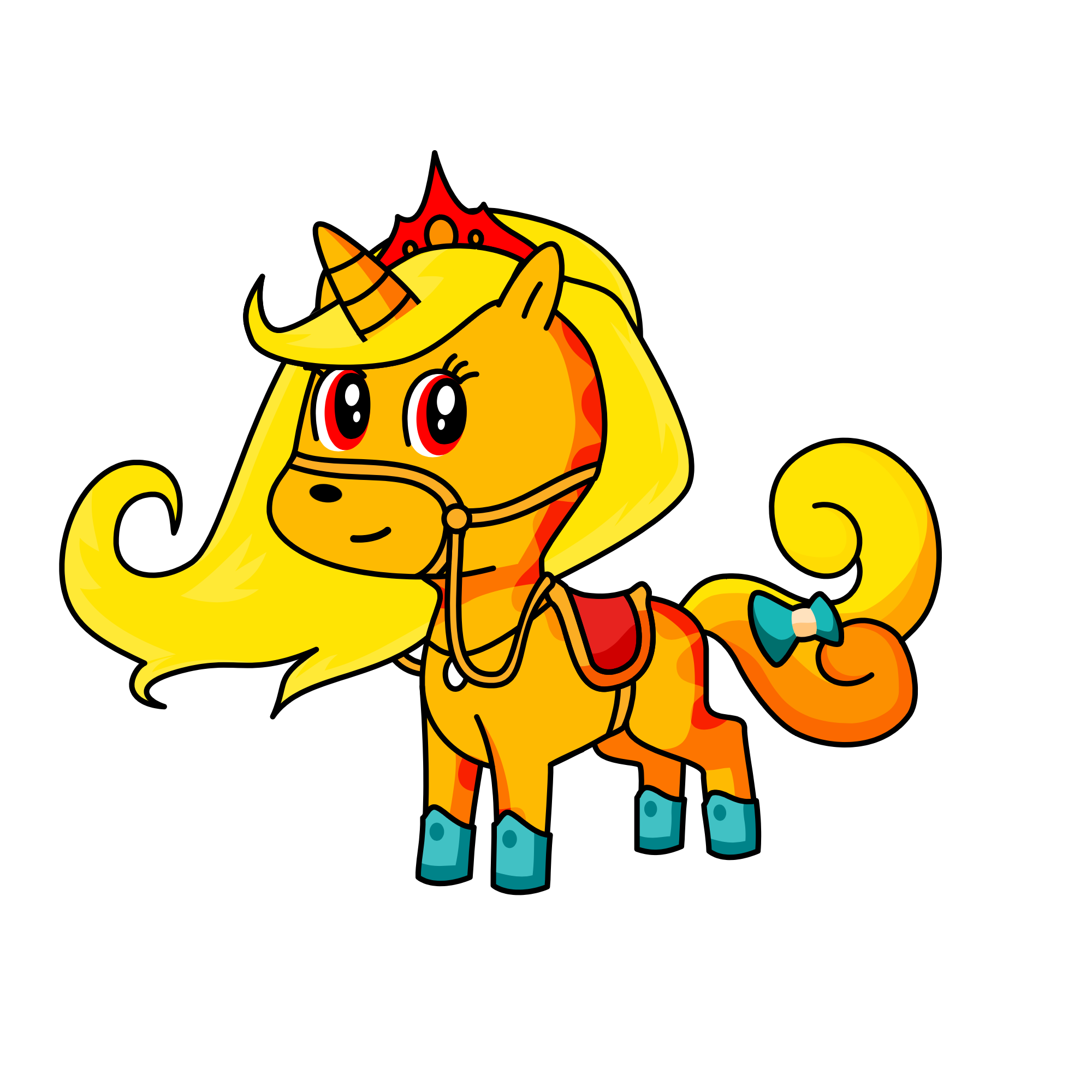 Diana the president of the desert 🌵 , the unicorn