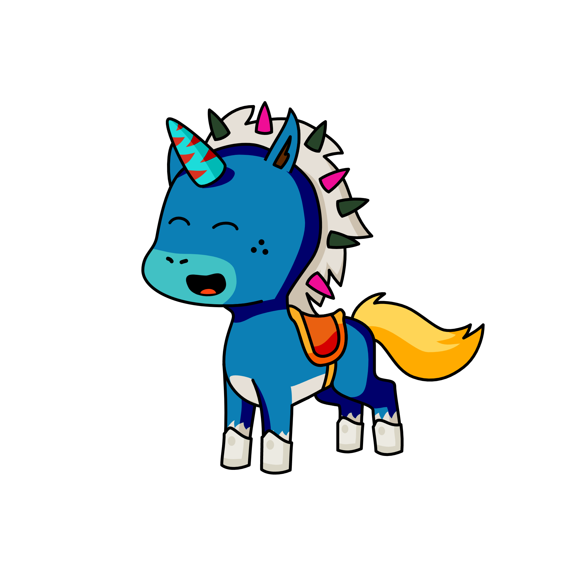 The Spike, the unicorn