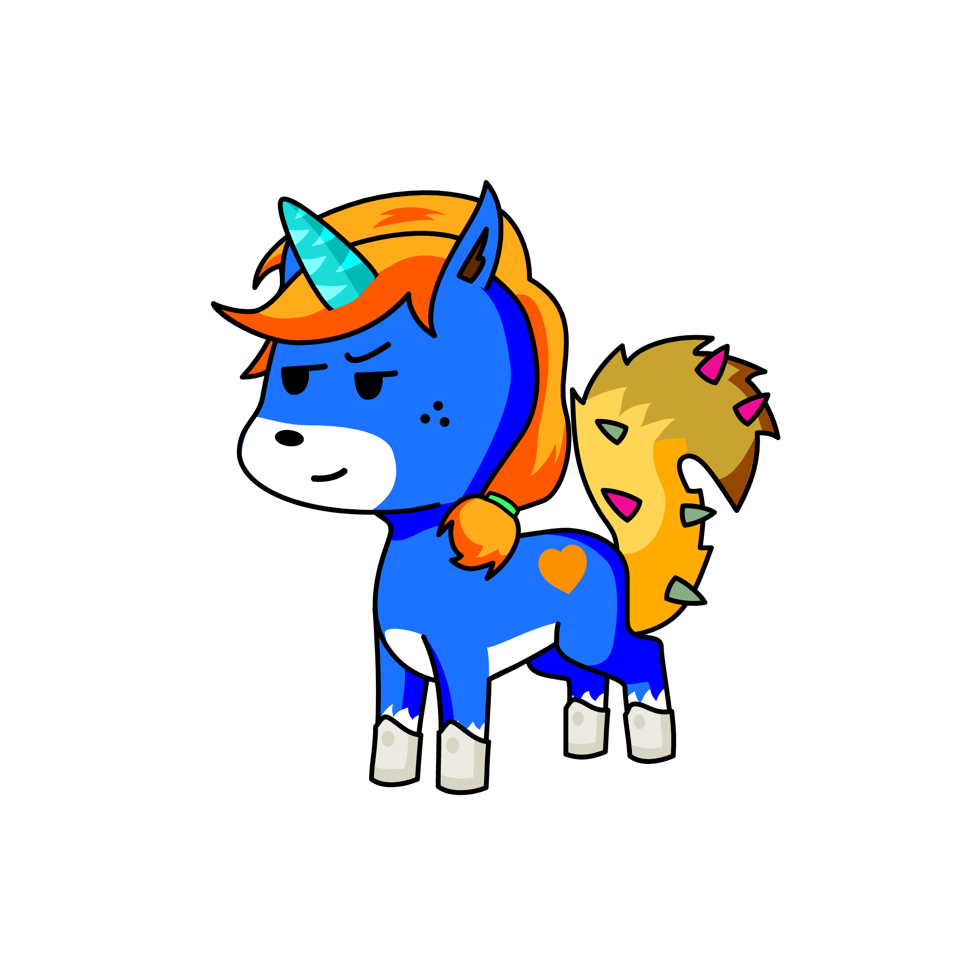 All THe Right Moves!, the unicorn